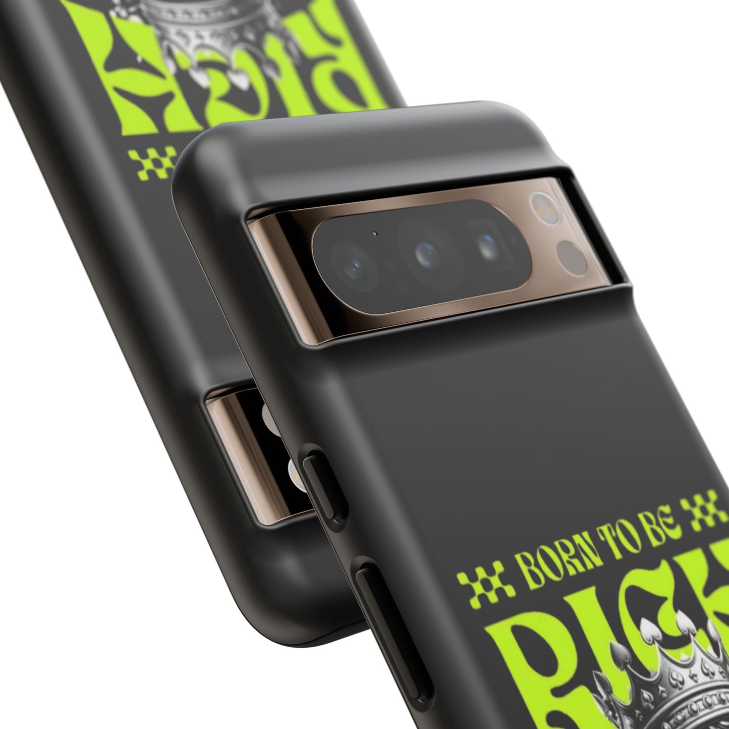 ,, Born to Be Rich"-Phone Case