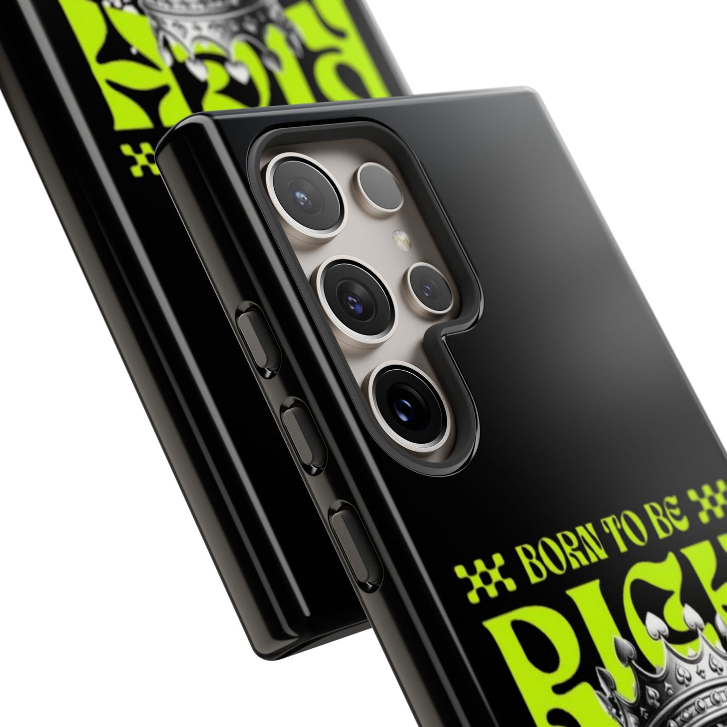 ,, Born to Be Rich"-Phone Case