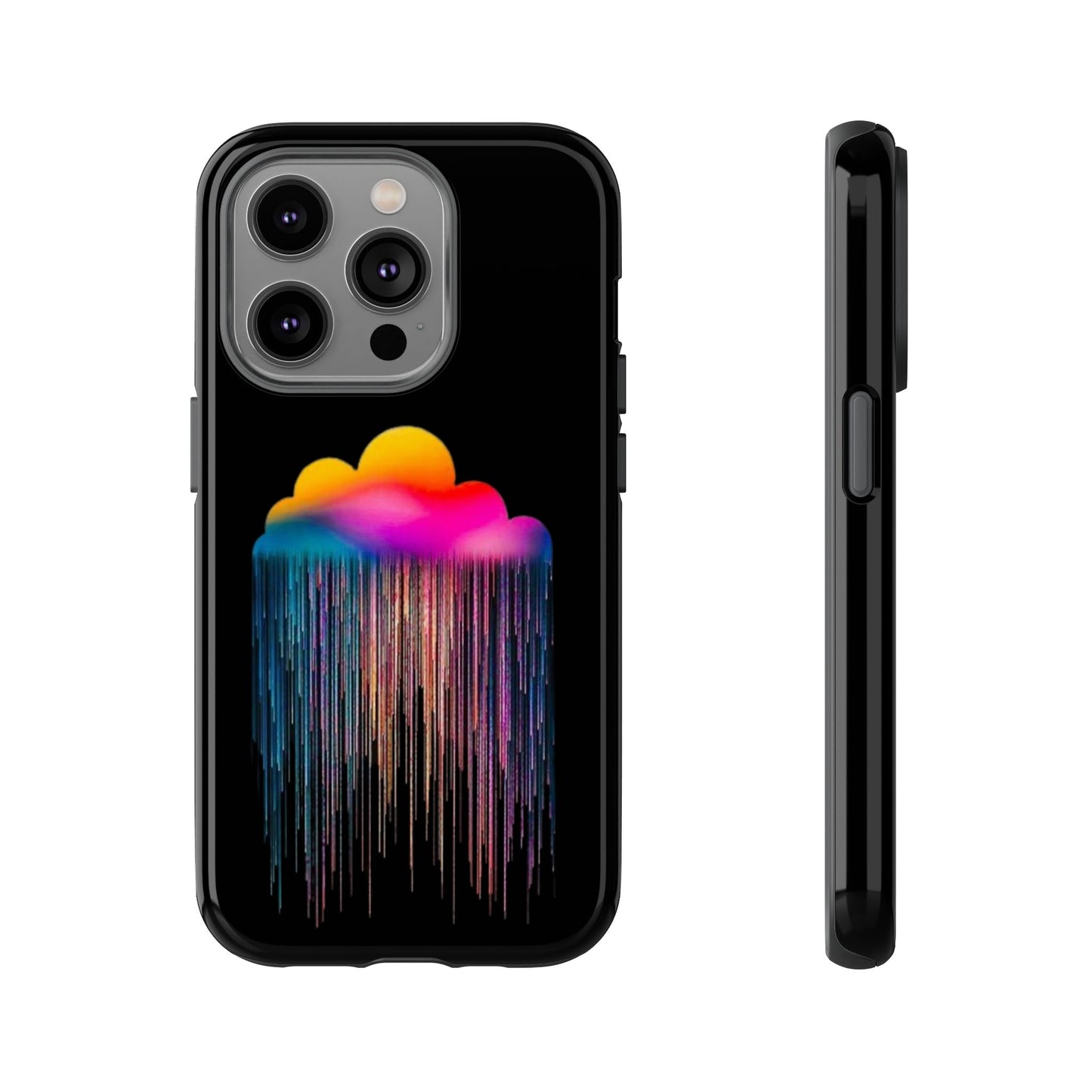 Colorful Cloud Rain -Phone Case