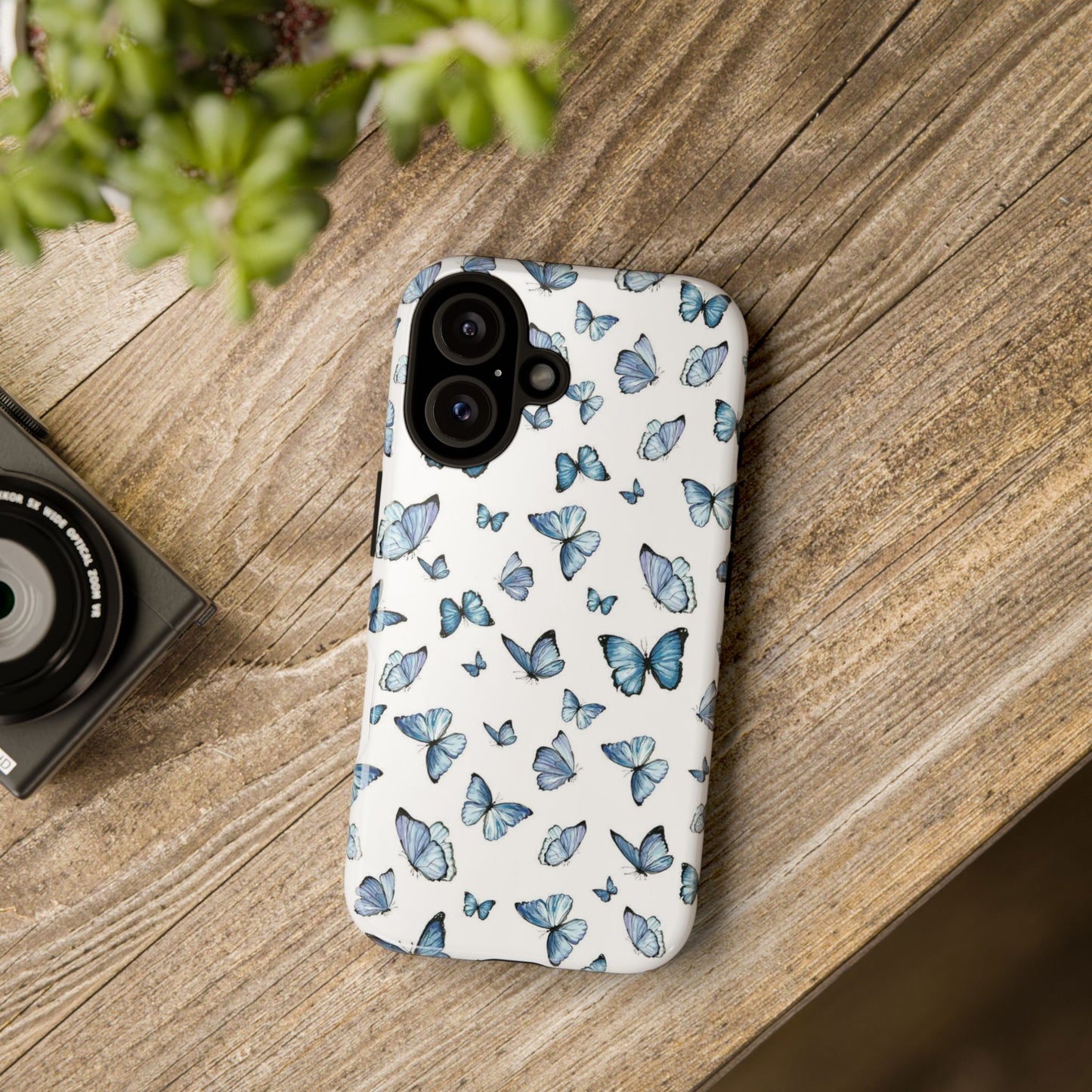 Blue Flutter Phone Case - Stylish & Protective Cover