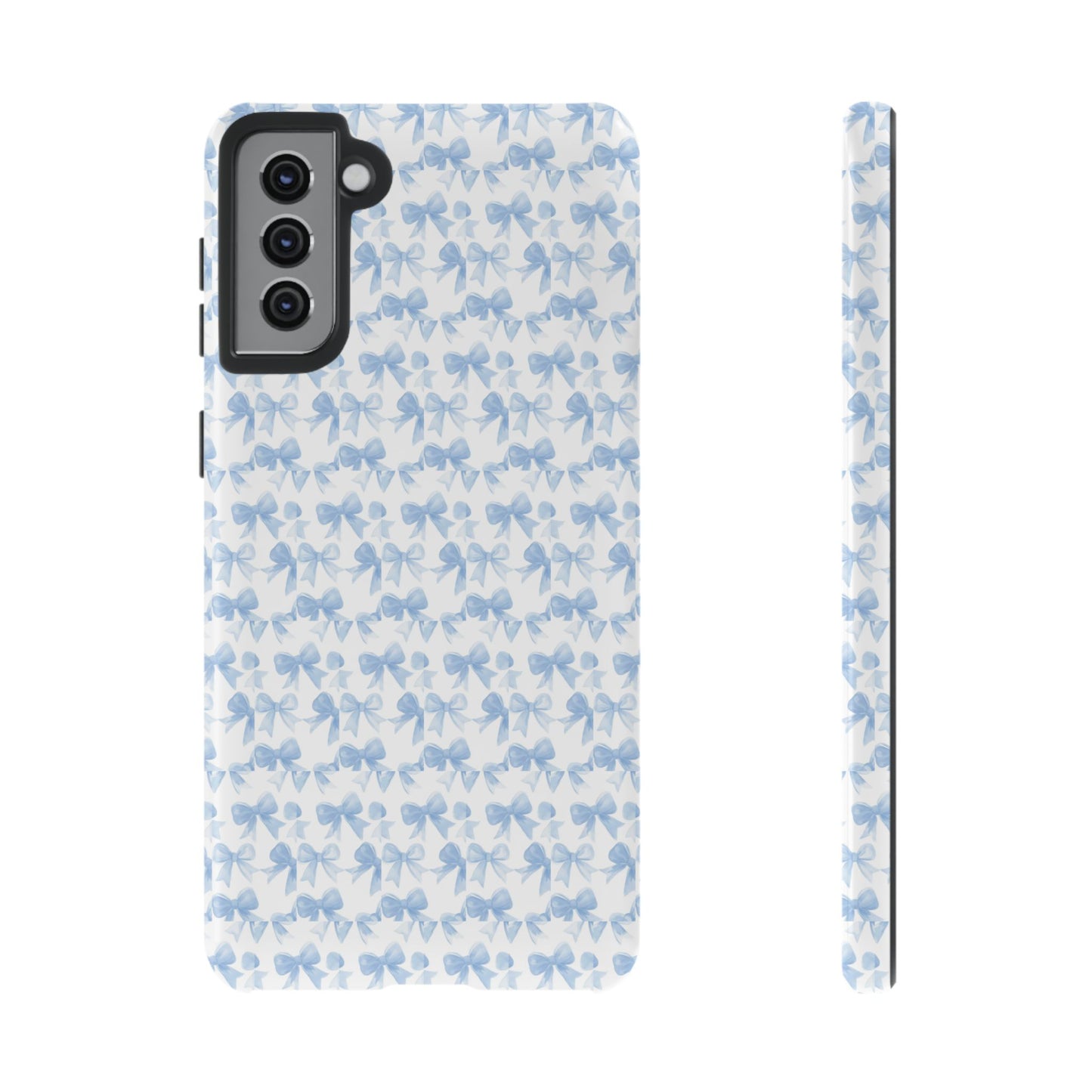Blue Bow - Phone Case