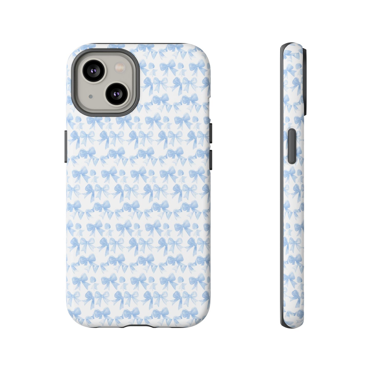 Blue Bow - Phone Case