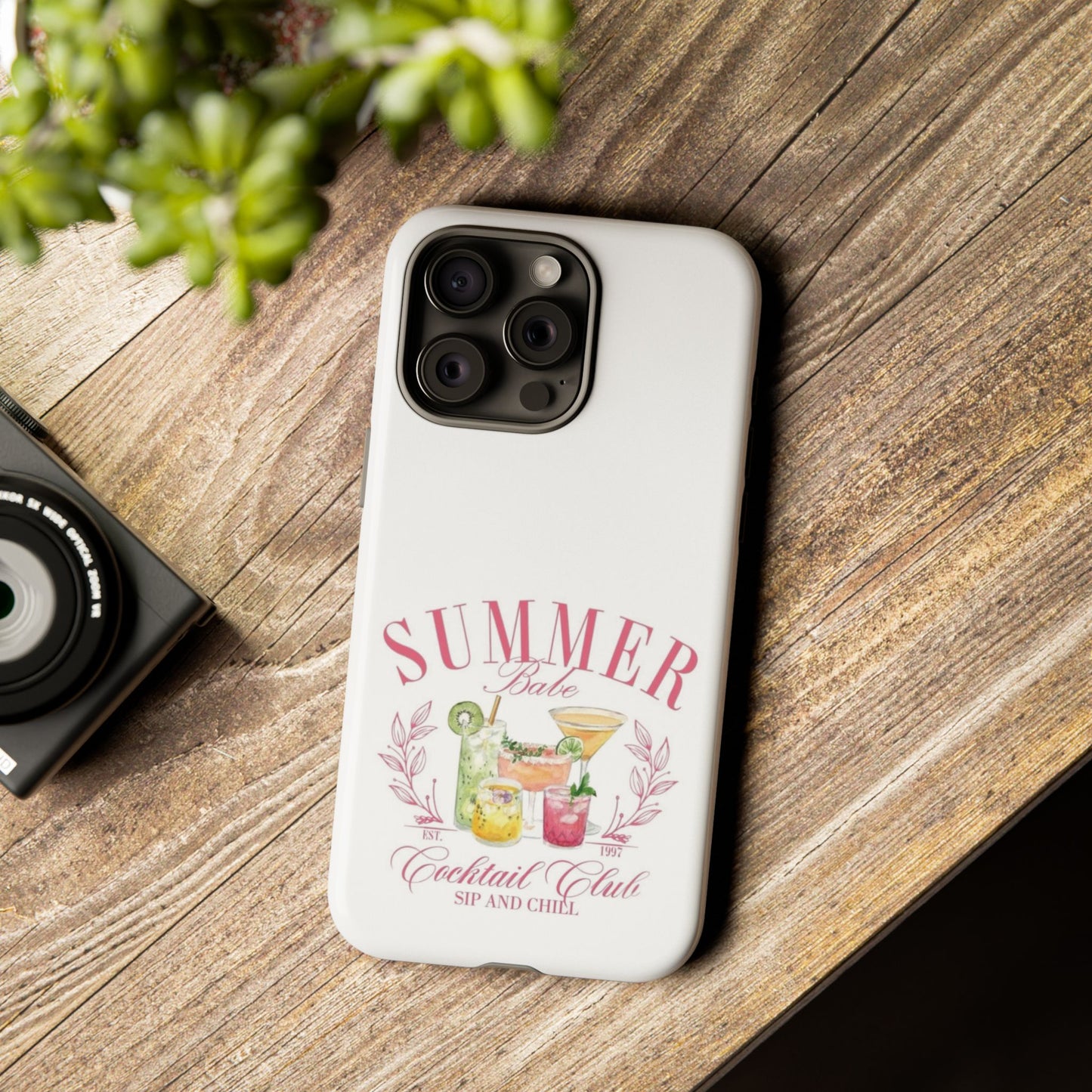 Summer Cocktail Club - Phone Case