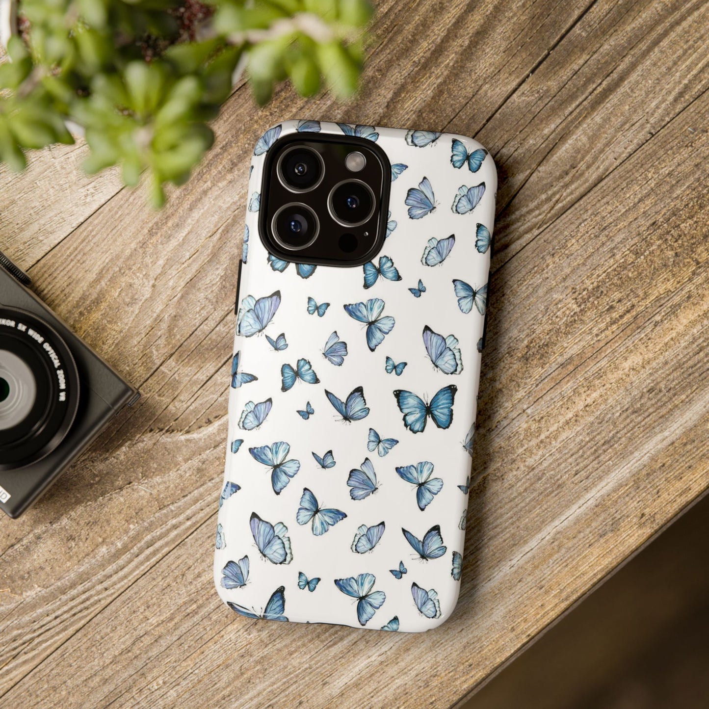 Blue Flutter Phone Case - Stylish & Protective Cover