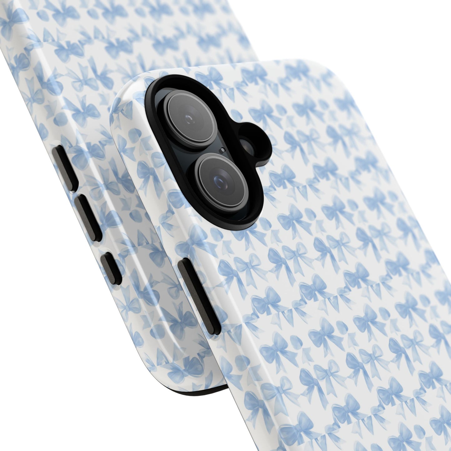 Blue Bow - Phone Case