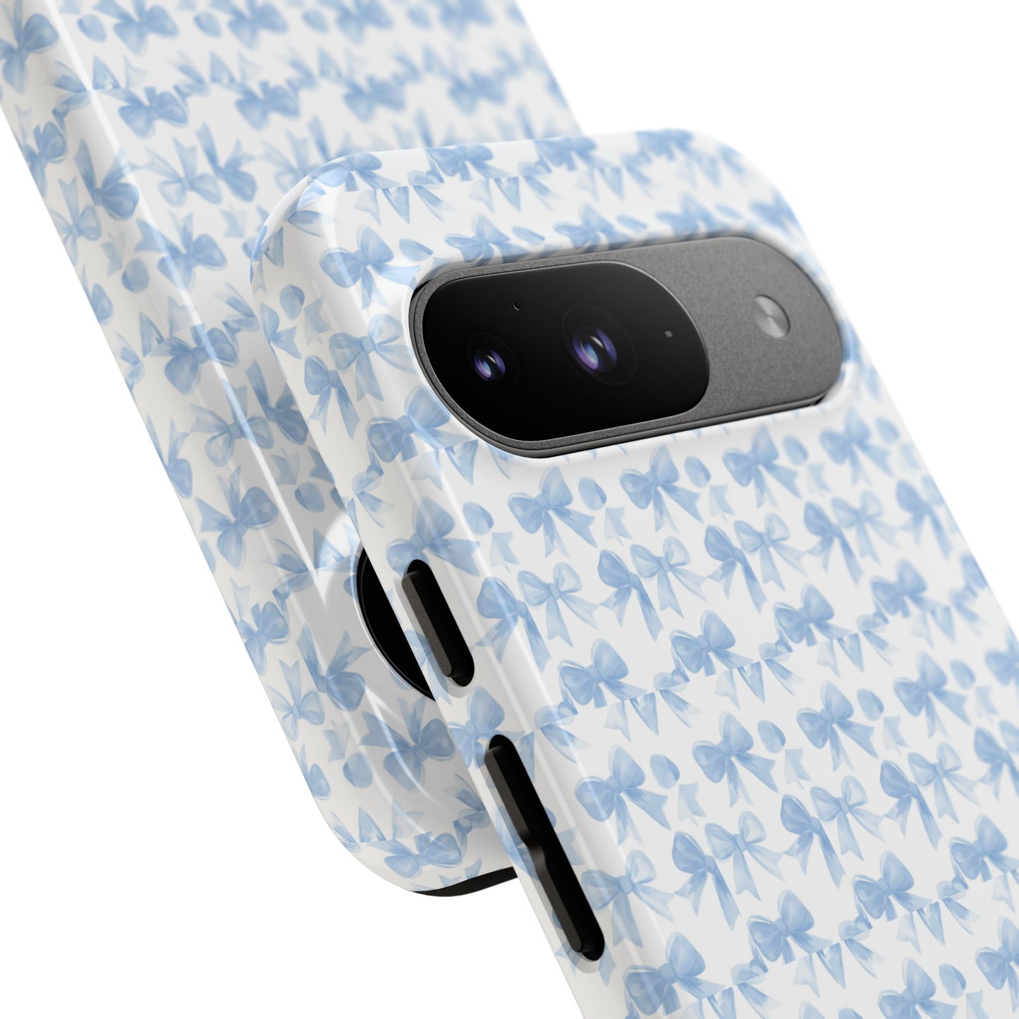 Blue Bow - Phone Case