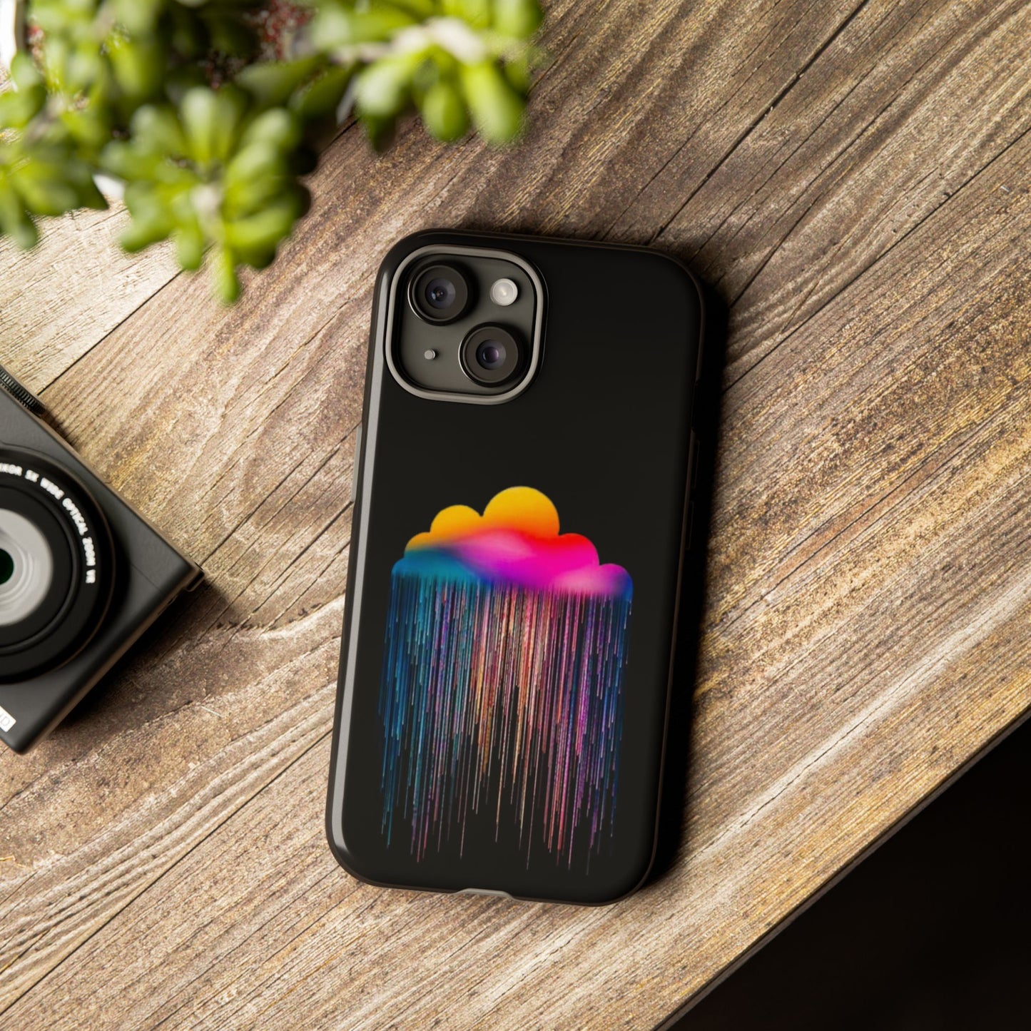 Colorful Cloud Rain -Phone Case