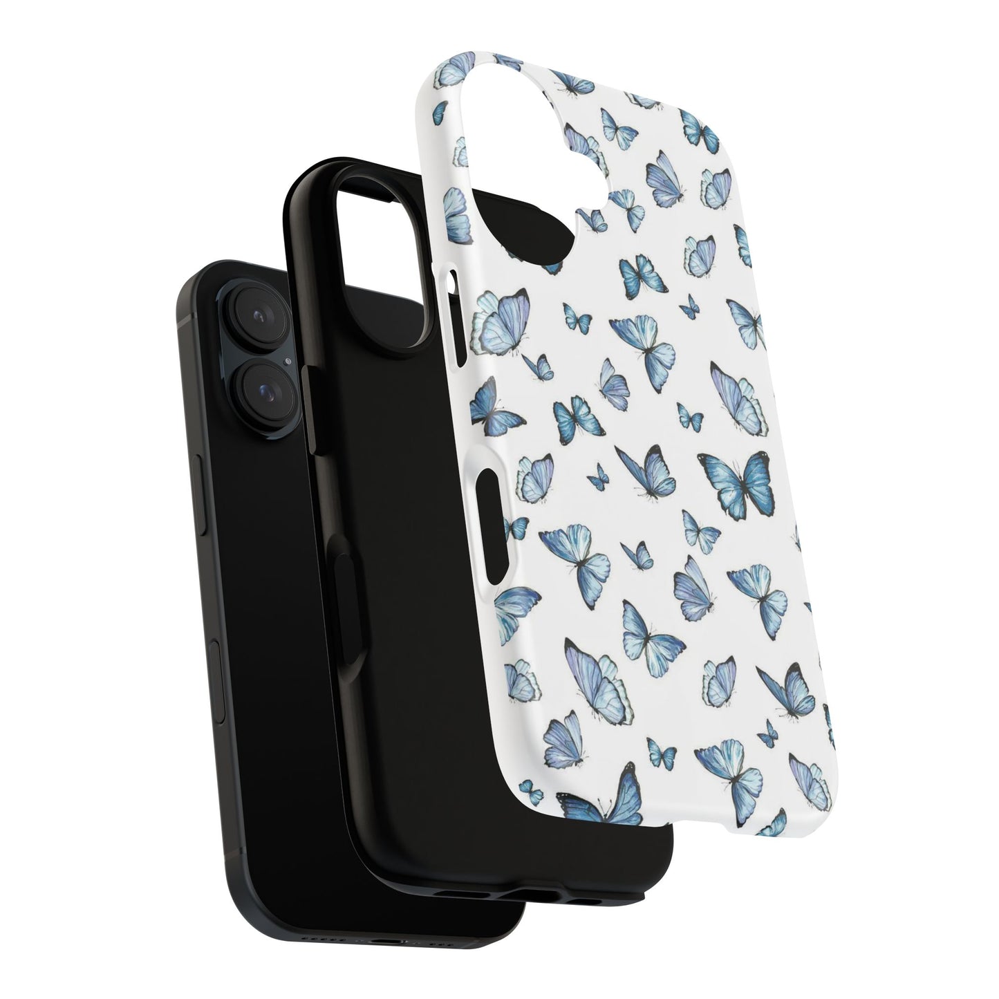 Blue Flutter Phone Case - Stylish & Protective Cover