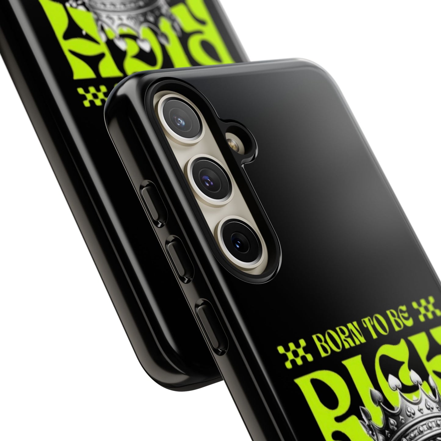,, Born to Be Rich"-Phone Case