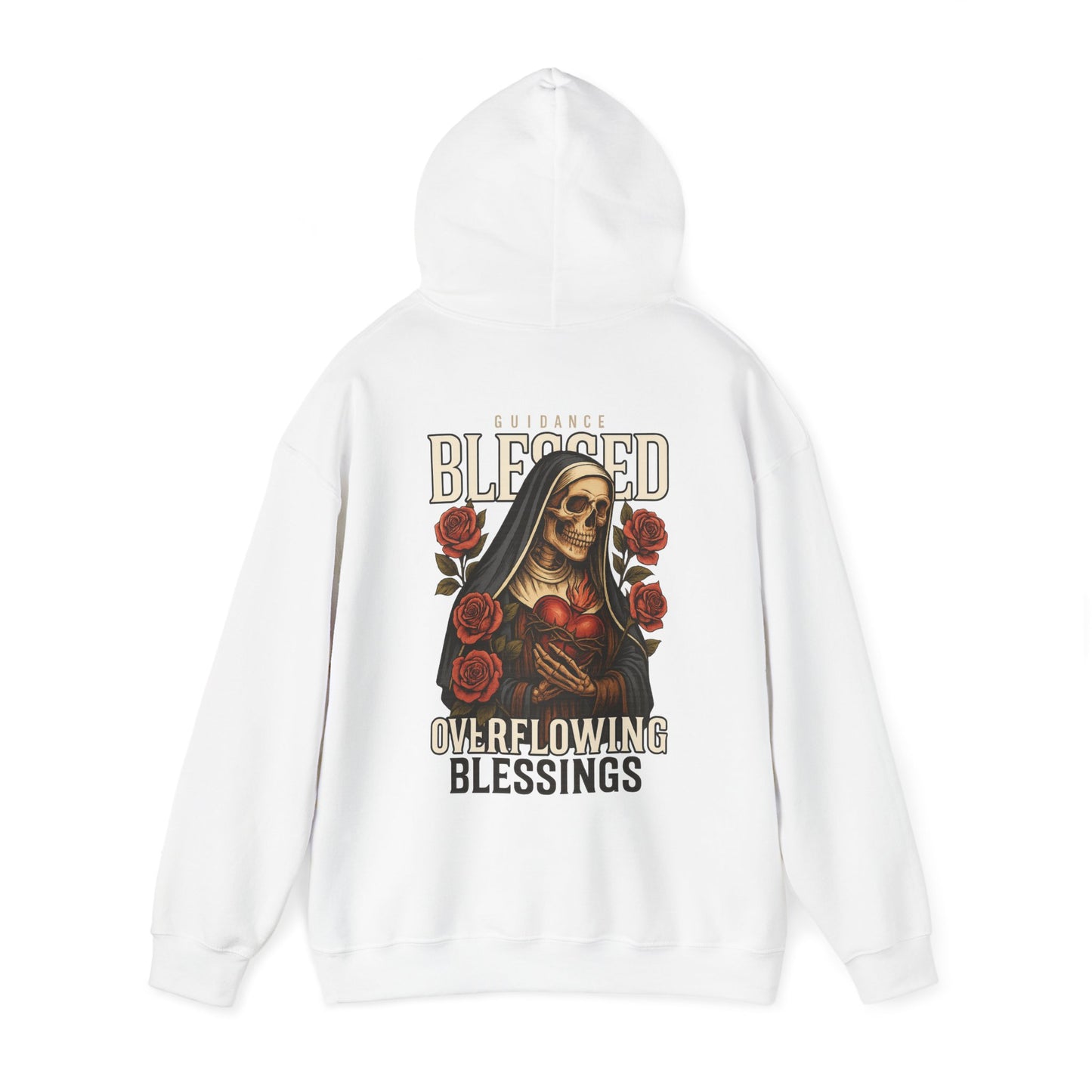 Blessed Unisex Heavy Blend™ Hooded Sweatshirt | Spiritual & Cozy Apparel