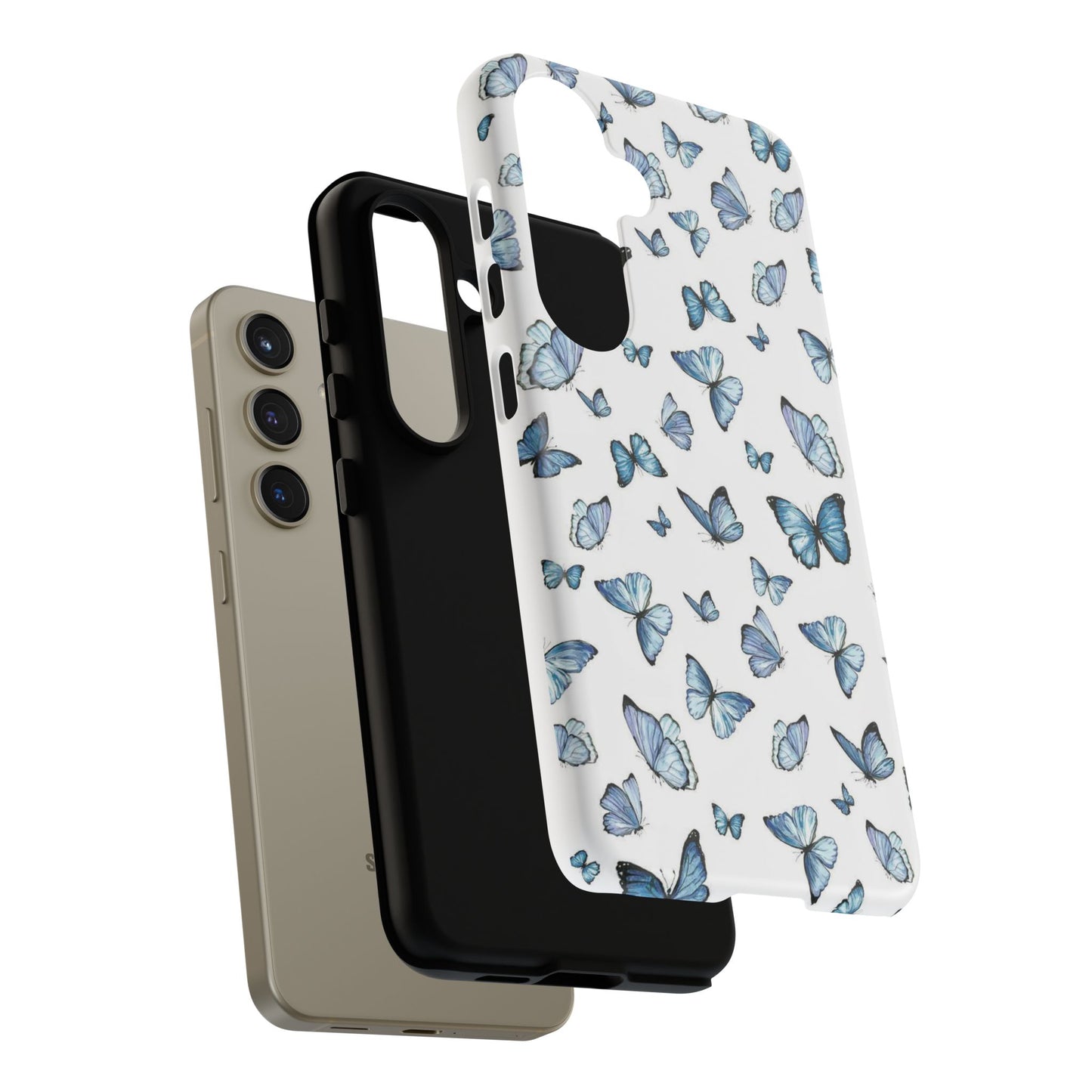 Blue Flutter Phone Case - Stylish & Protective Cover