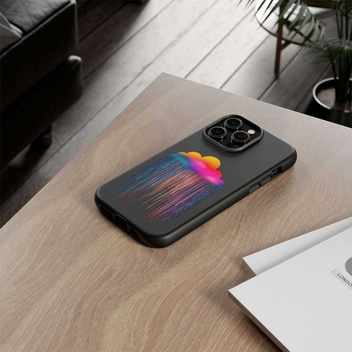 Colorful Cloud Rain -Phone Case