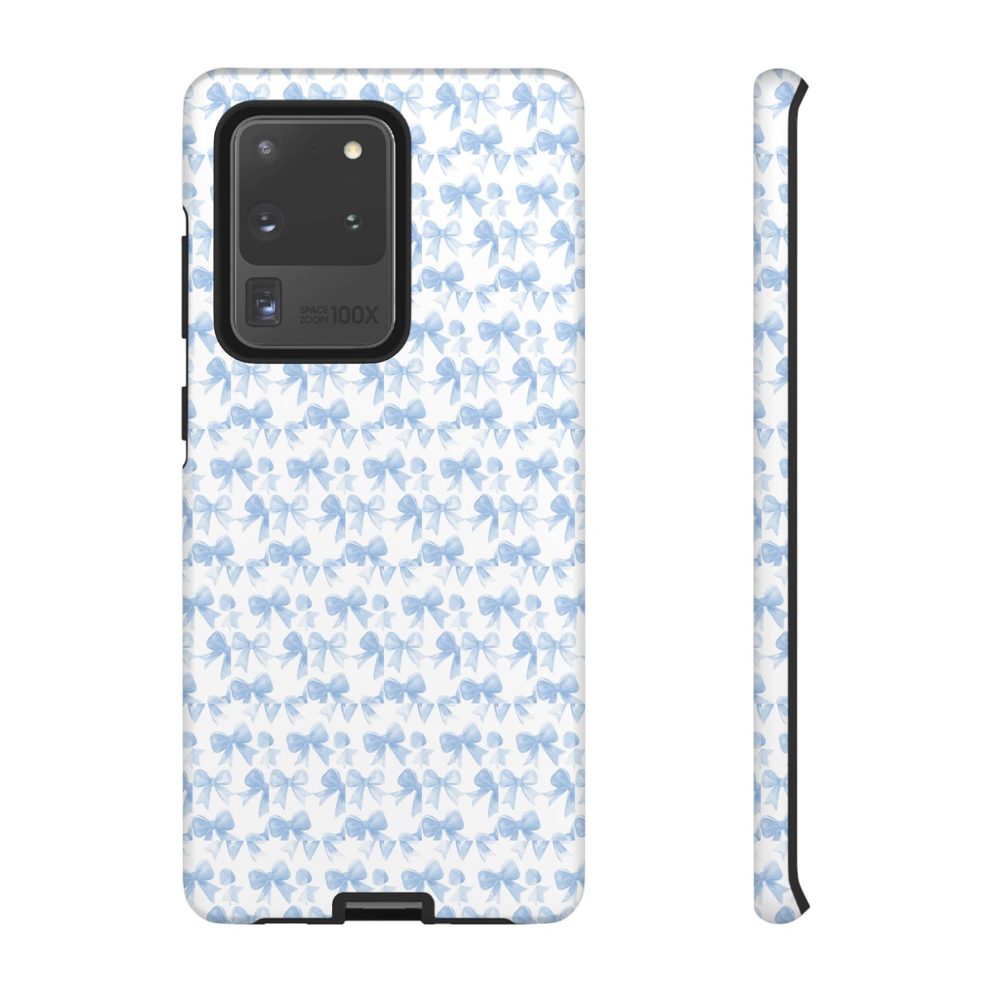 Blue Bow - Phone Case