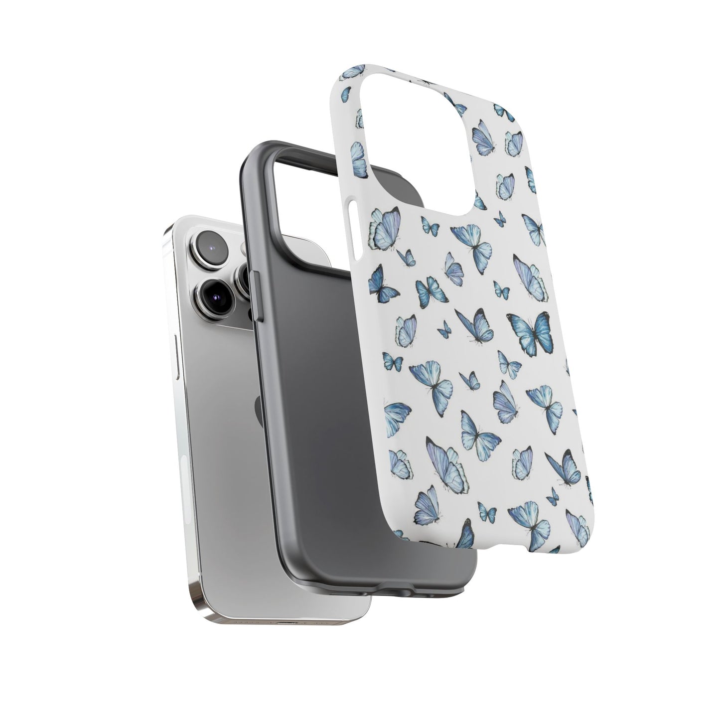 Blue Flutter Phone Case - Stylish & Protective Cover