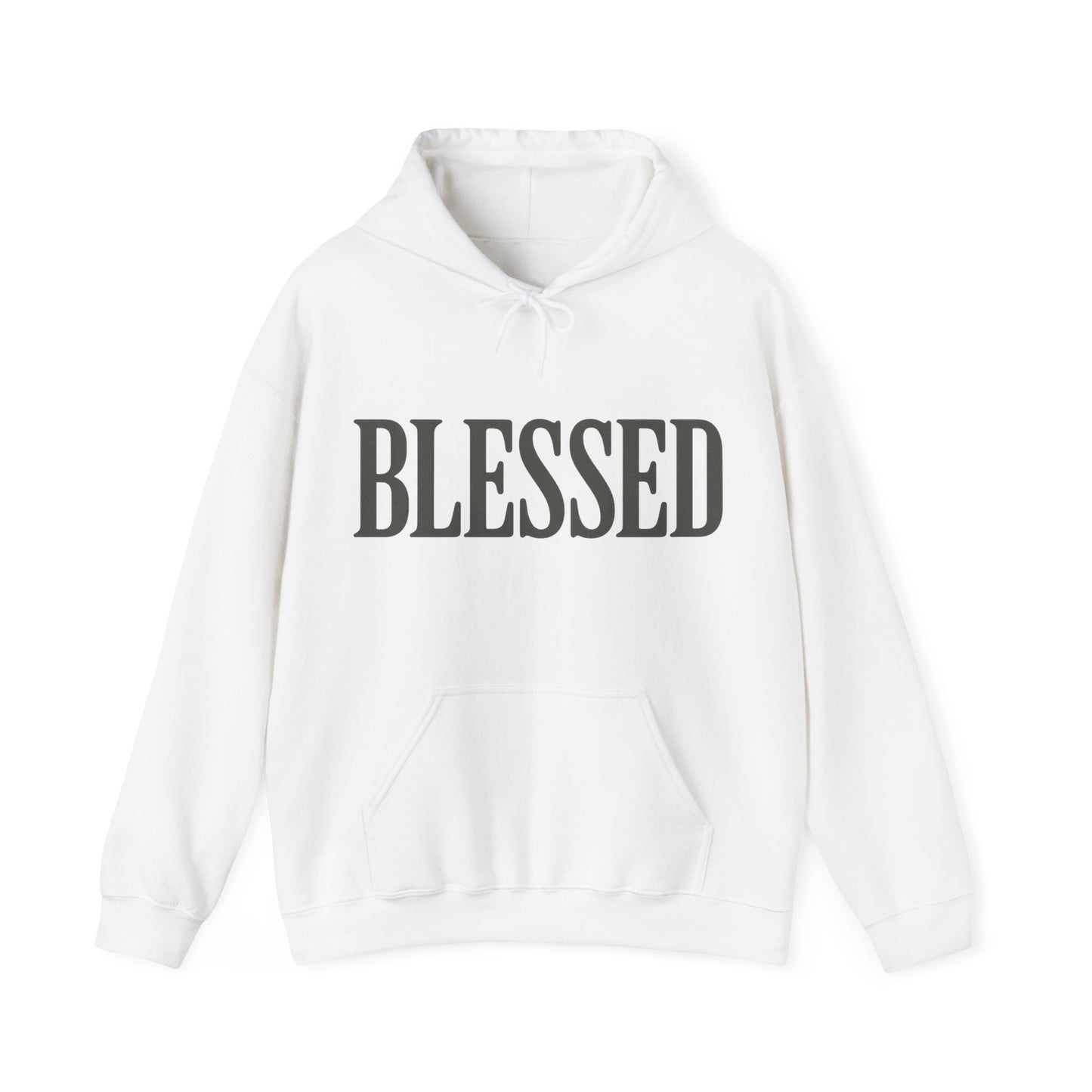 Blessed Unisex Heavy Blend™ Hooded Sweatshirt | Spiritual & Cozy Apparel