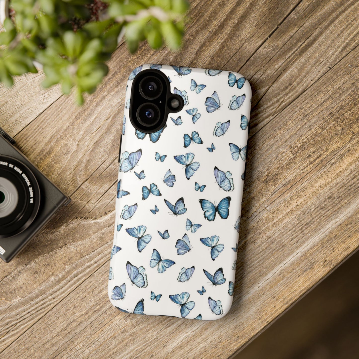 Blue Flutter Phone Case - Stylish & Protective Cover