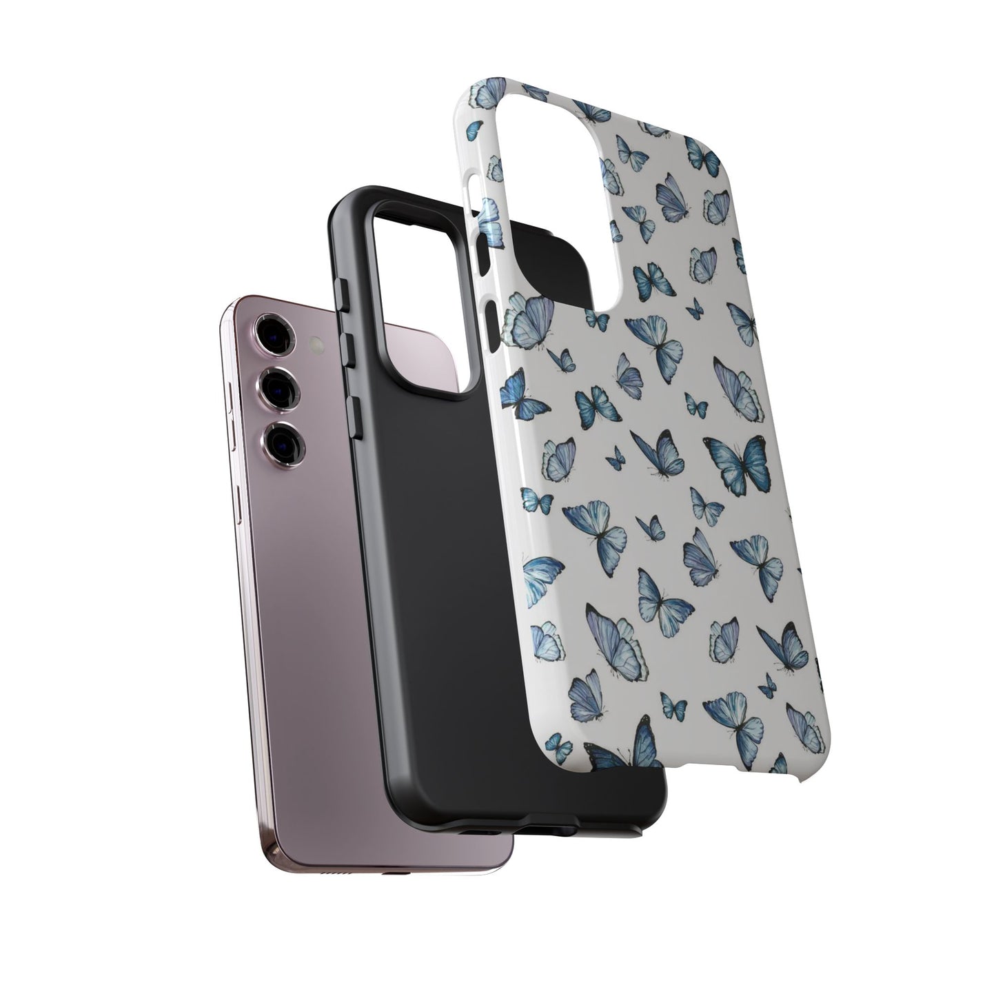 Blue Flutter Phone Case - Stylish & Protective Cover