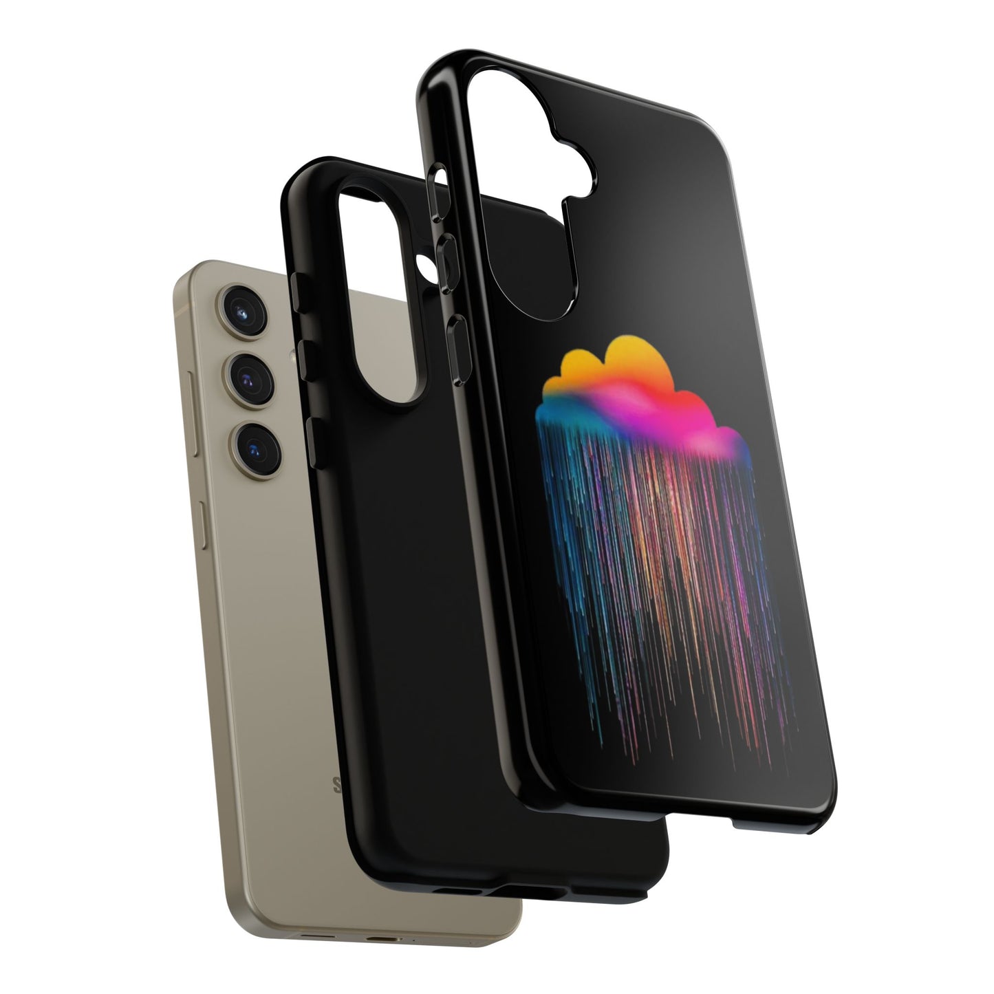 Colorful Cloud Rain -Phone Case