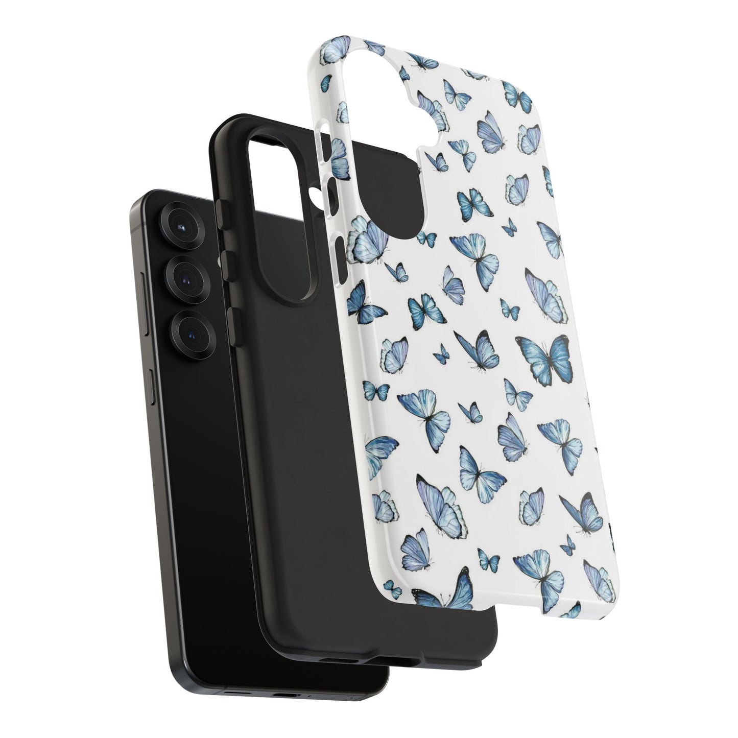 Blue Flutter Phone Case - Stylish & Protective Cover