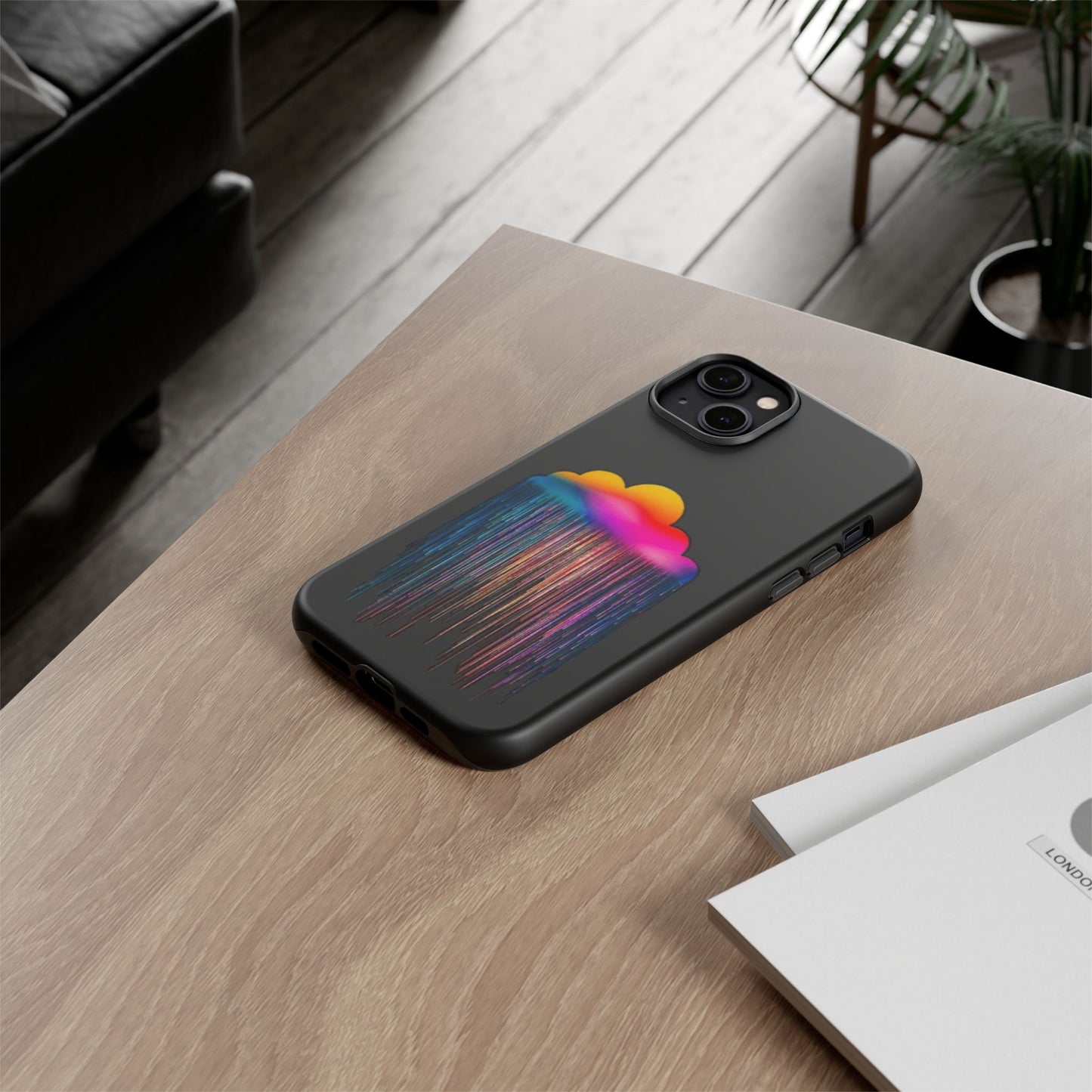Colorful Cloud Rain -Phone Case