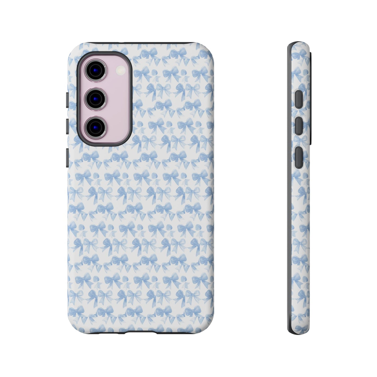 Blue Bow - Phone Case
