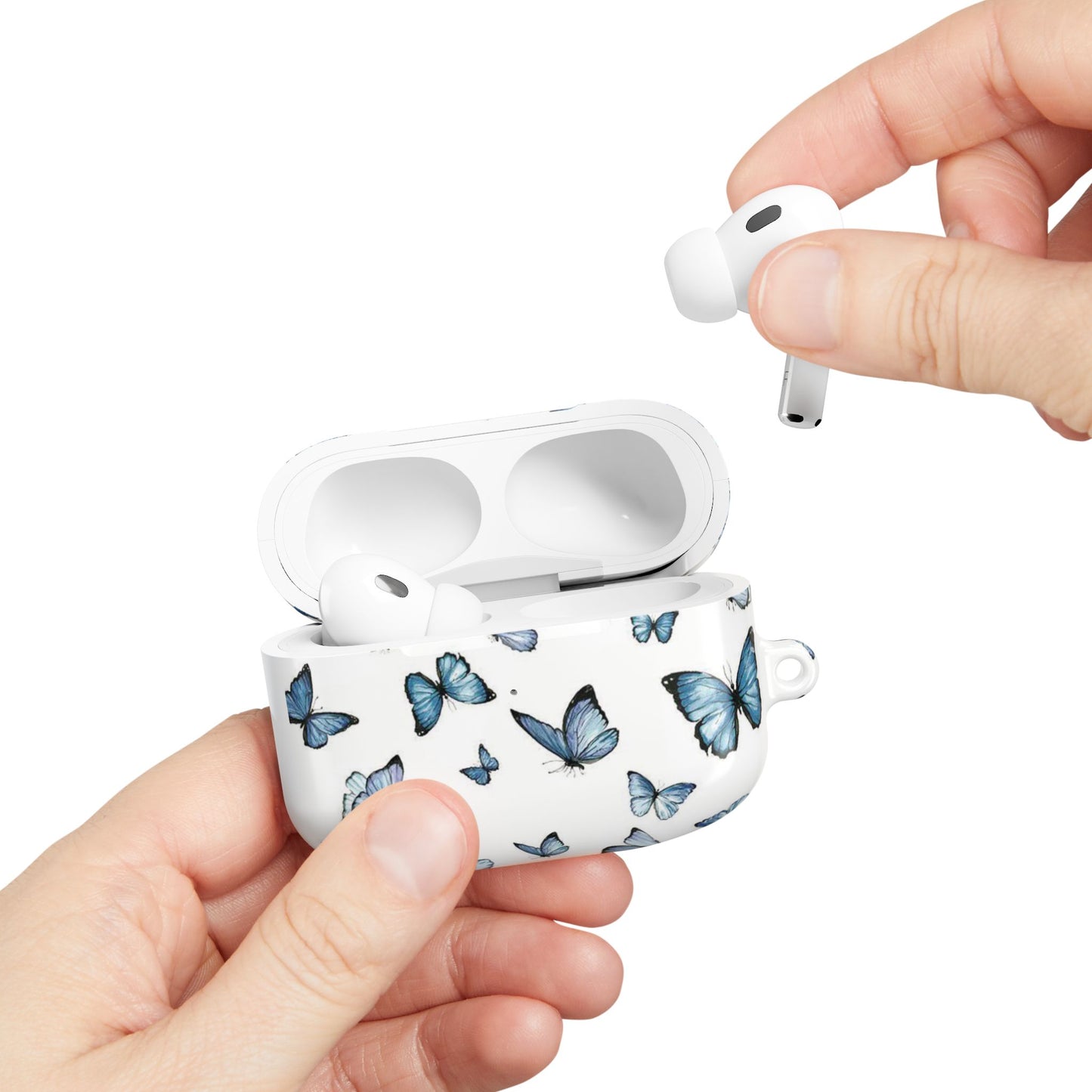 Blue Flutter -AirPod Case