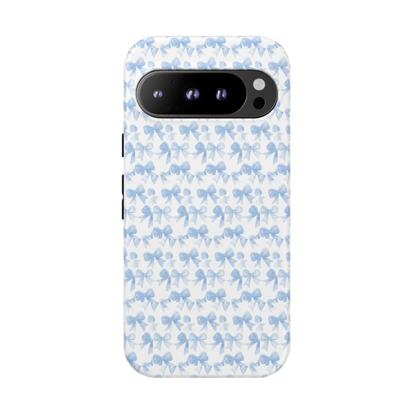 Blue Bow - Phone Case