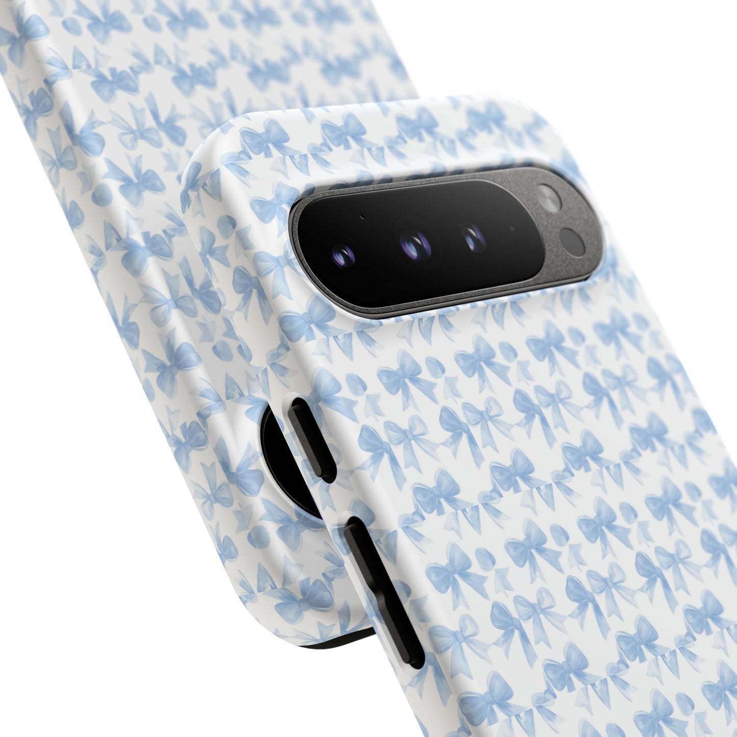 Blue Bow - Phone Case