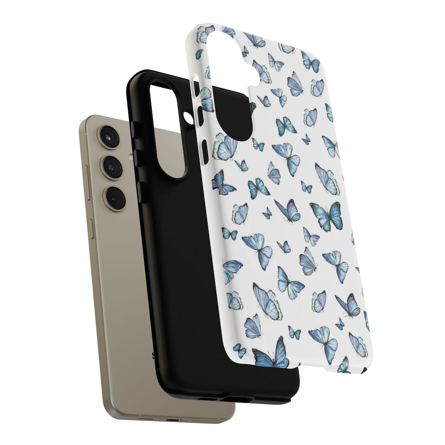 Blue Flutter Phone Case - Stylish & Protective Cover