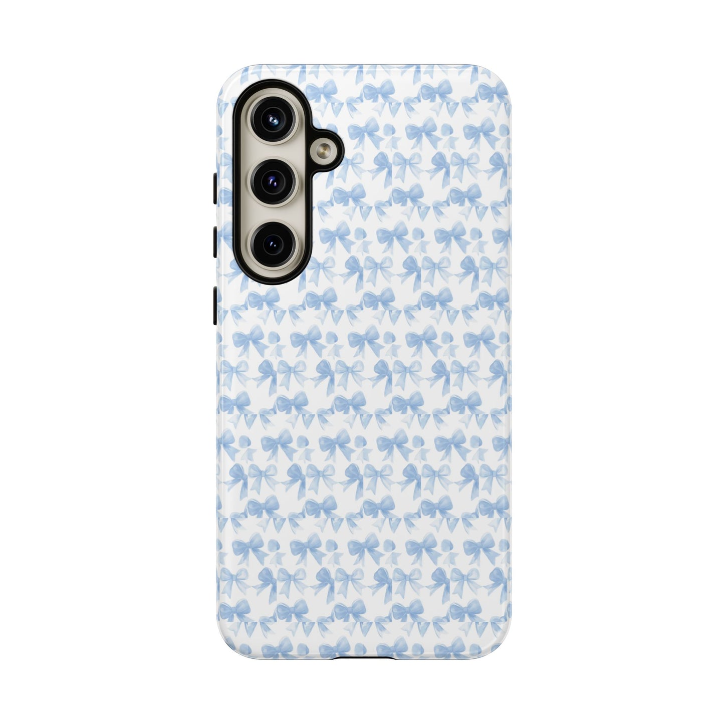 Blue Bow - Phone Case