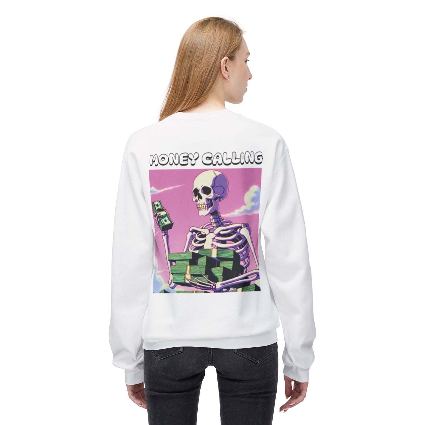 Money Calling - Unisex Crewneck Sweatshirt