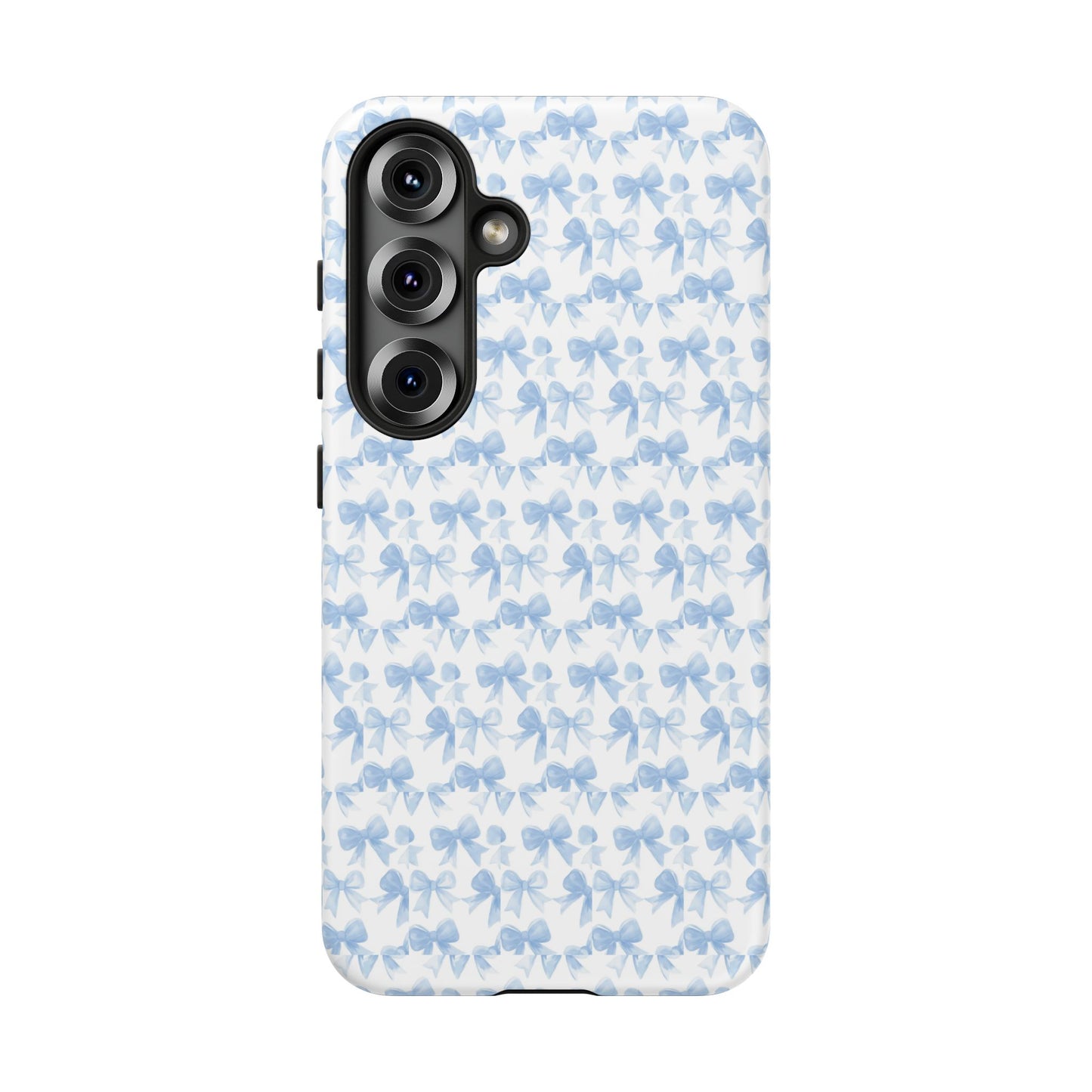 Blue Bow - Phone Case