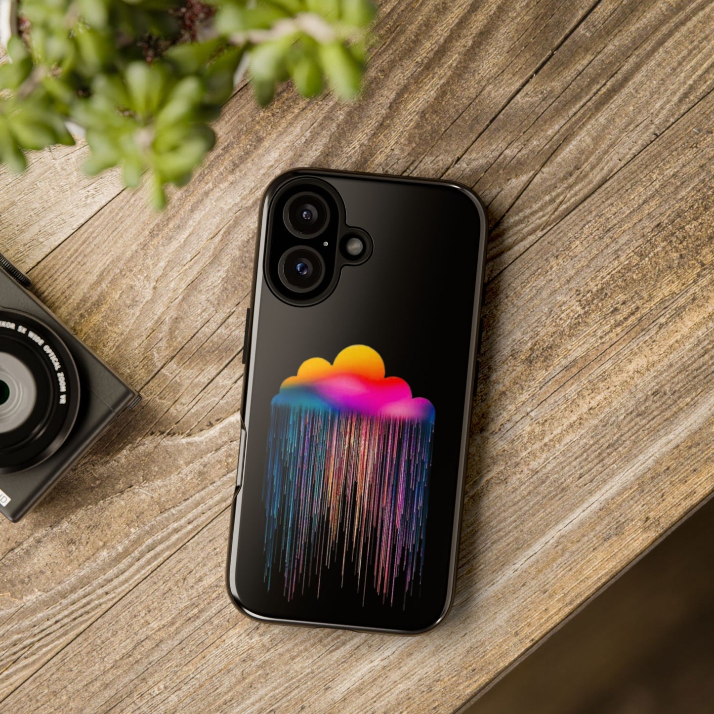 Colorful Cloud Rain -Phone Case
