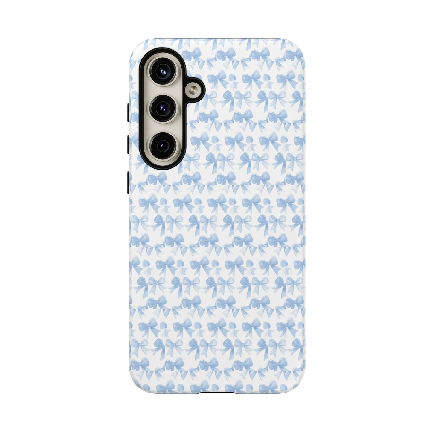 Blue Bow - Phone Case