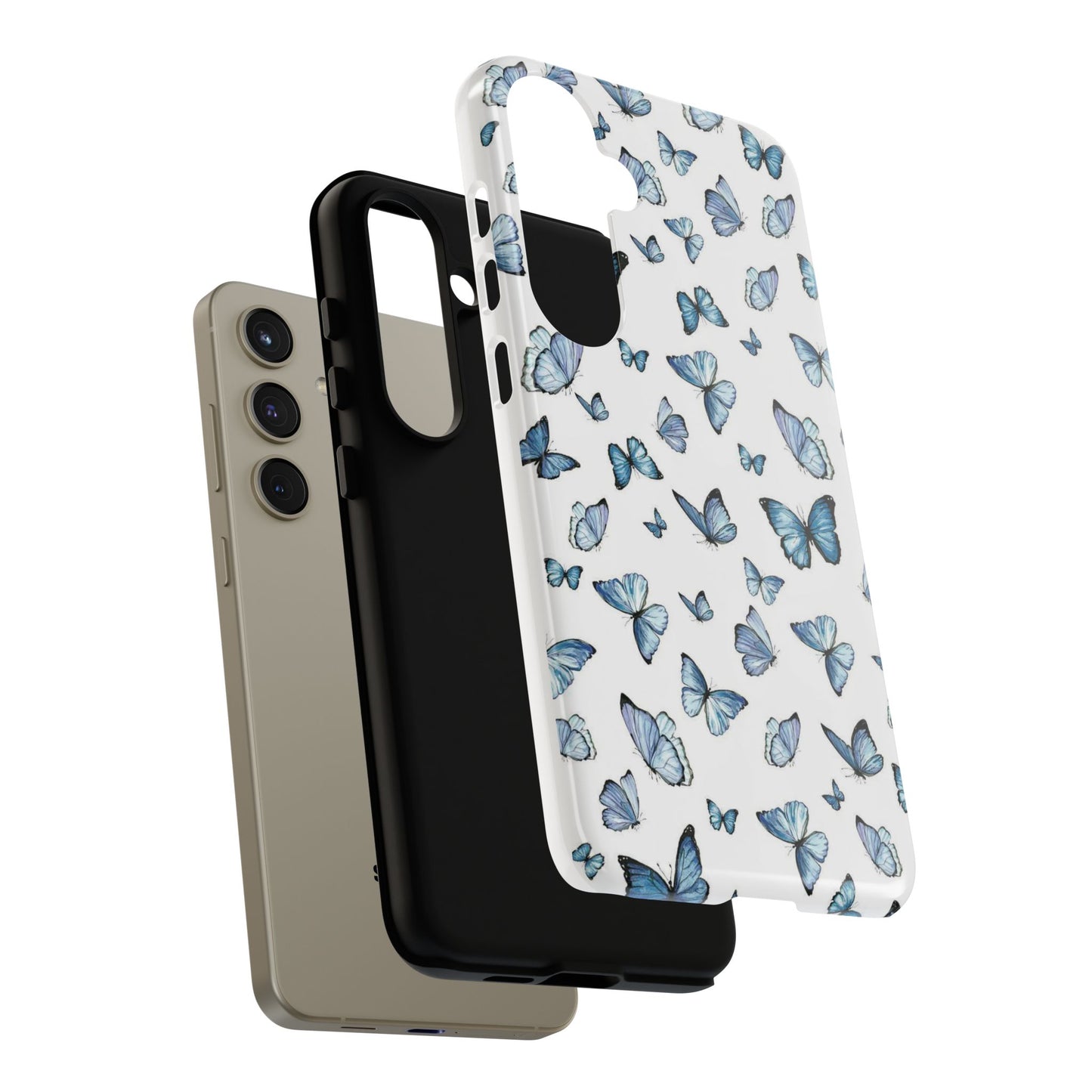 Blue Flutter Phone Case - Stylish & Protective Cover