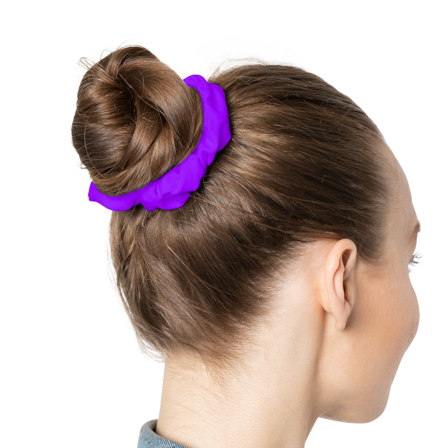 Neon Purple- Scrunchie