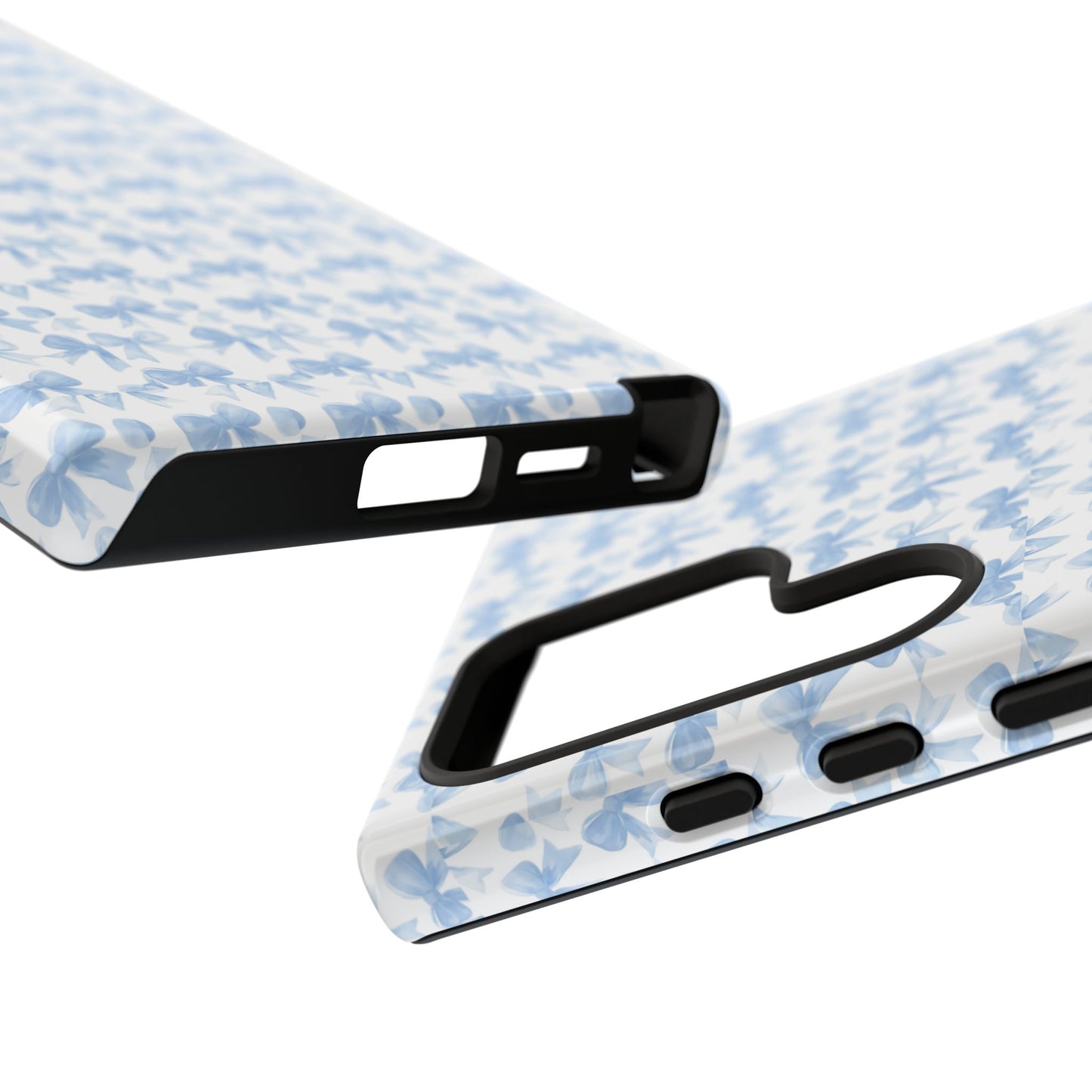 Blue Bow - Phone Case