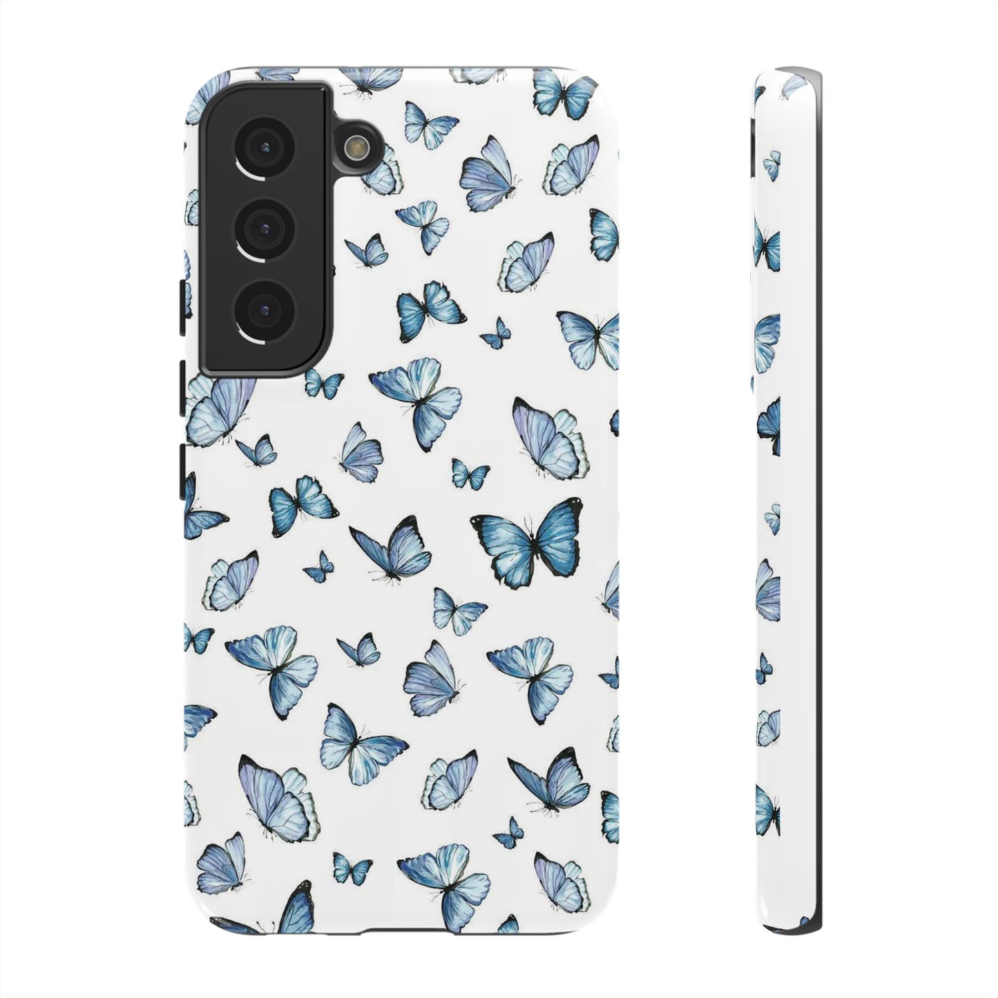 Blue Flutter Phone Case - Stylish & Protective Cover