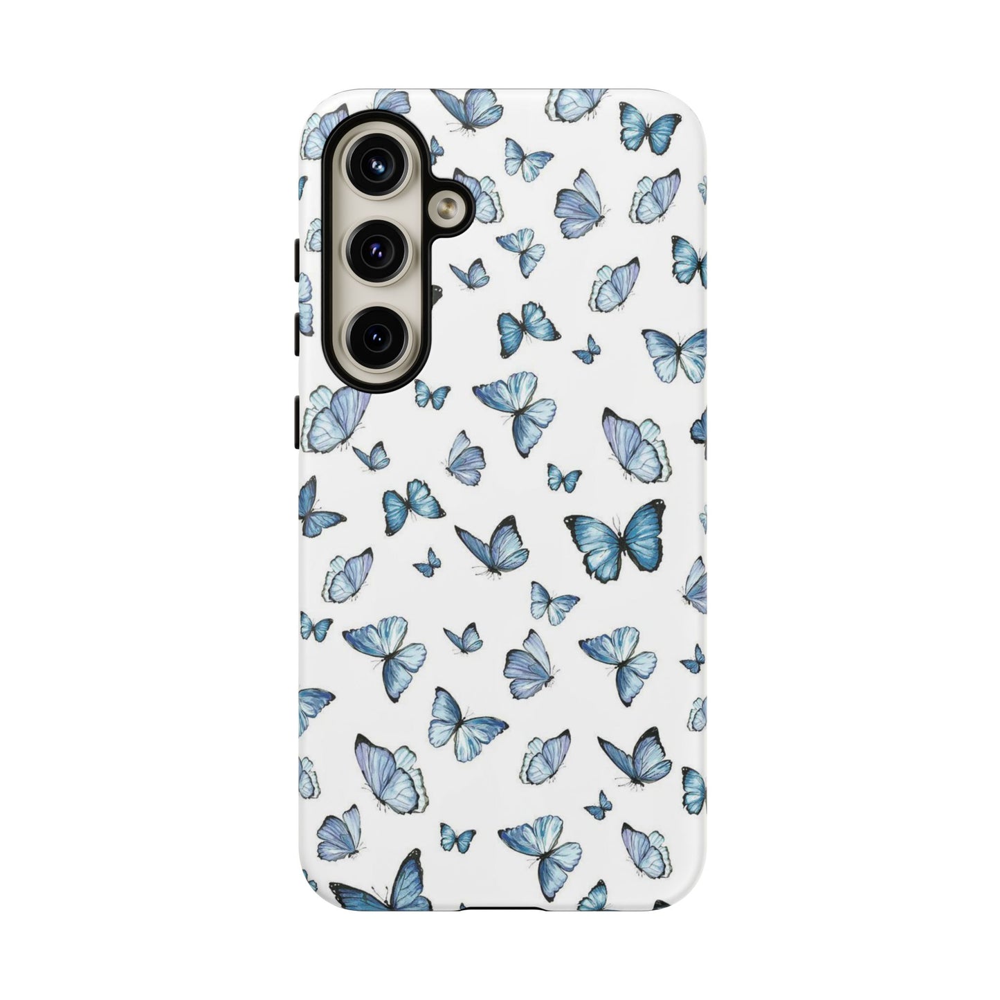 Blue Flutter Phone Case - Stylish & Protective Cover