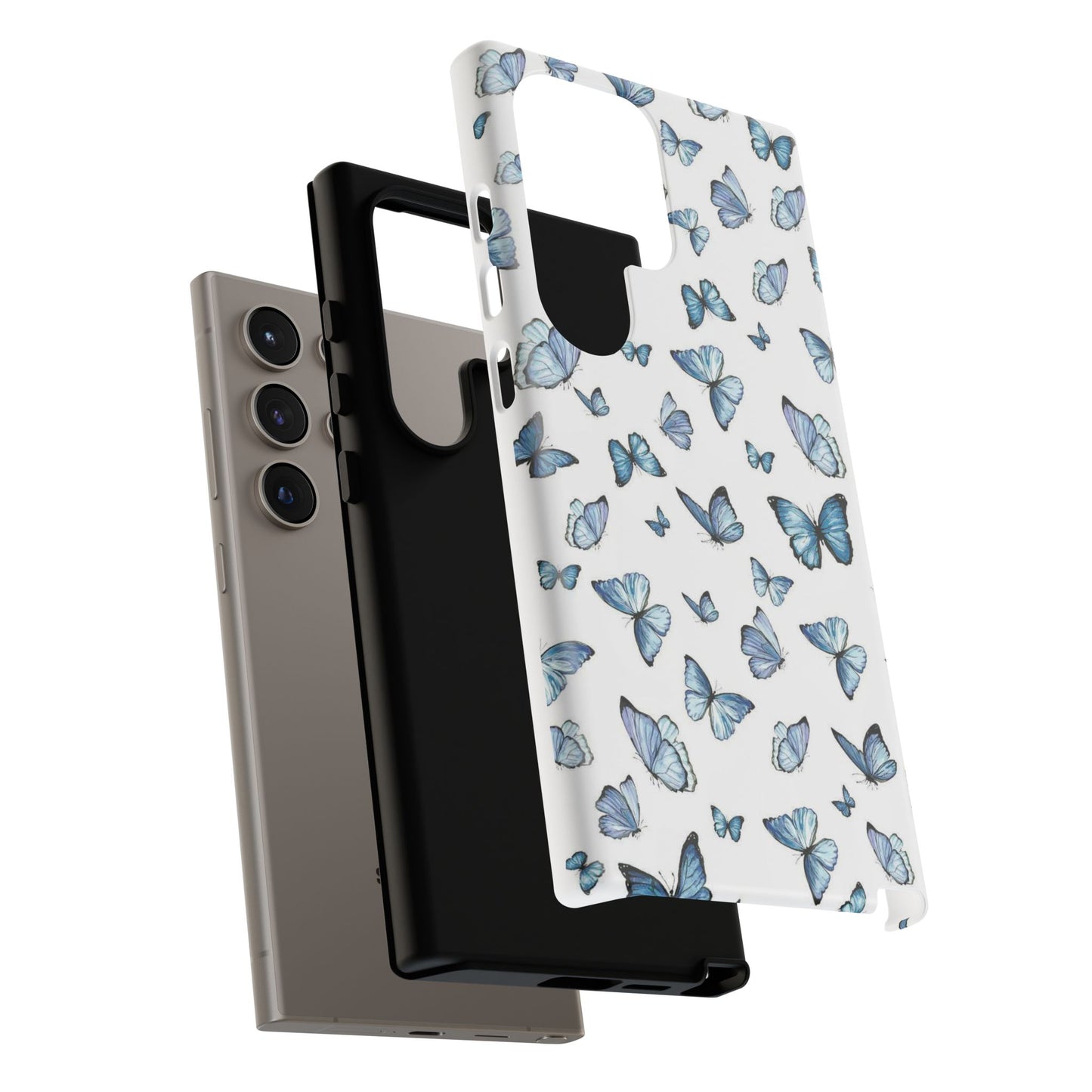 Blue Flutter Phone Case - Stylish & Protective Cover