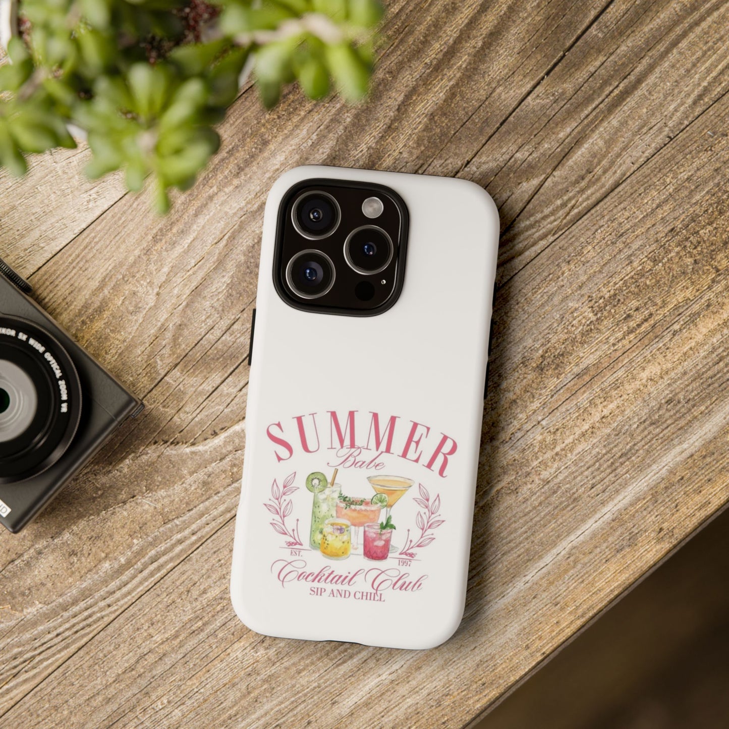 Summer Cocktail Club - Phone Case