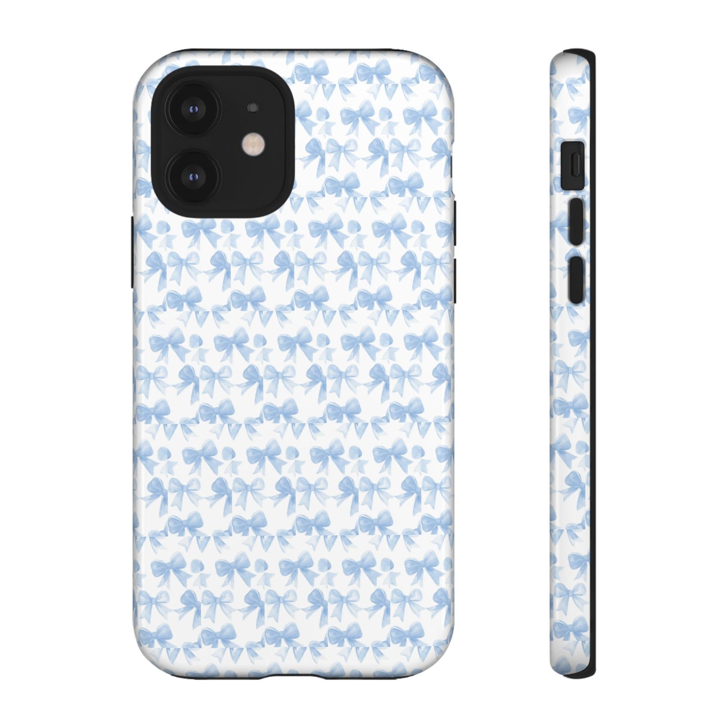 Blue Bow - Phone Case