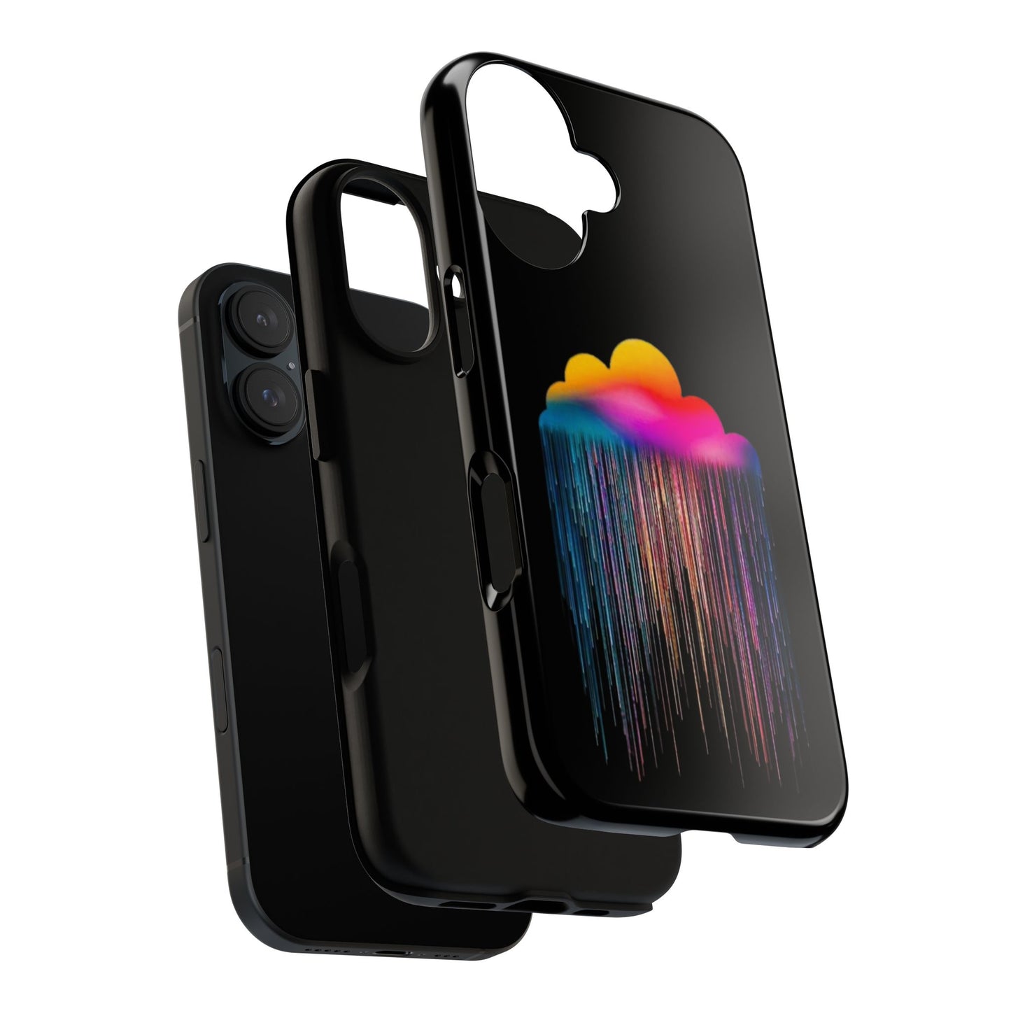 Colorful Cloud Rain -Phone Case