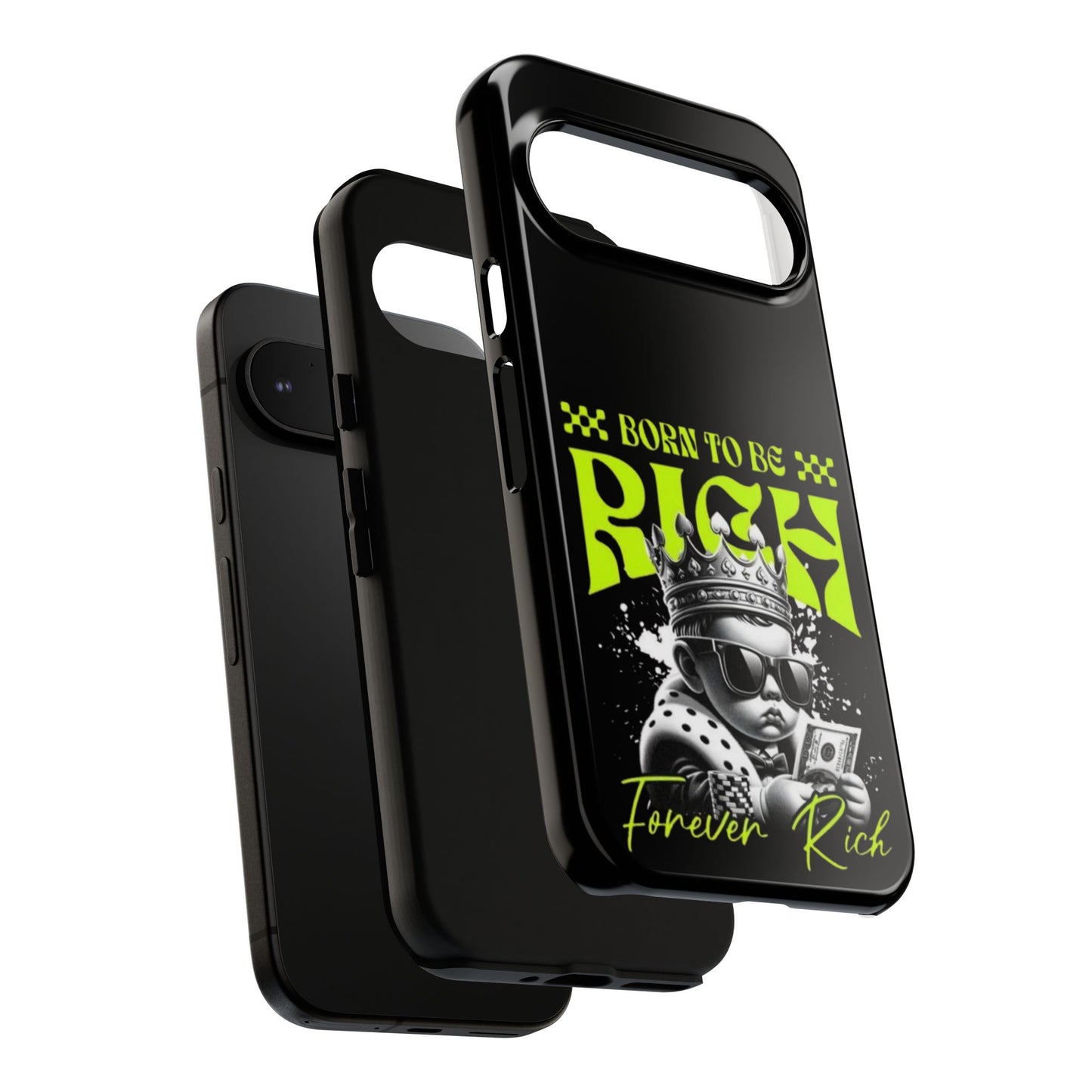 ,, Born to Be Rich"-Phone Case