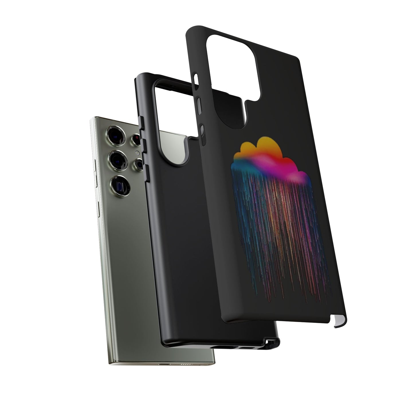 Colorful Cloud Rain -Phone Case