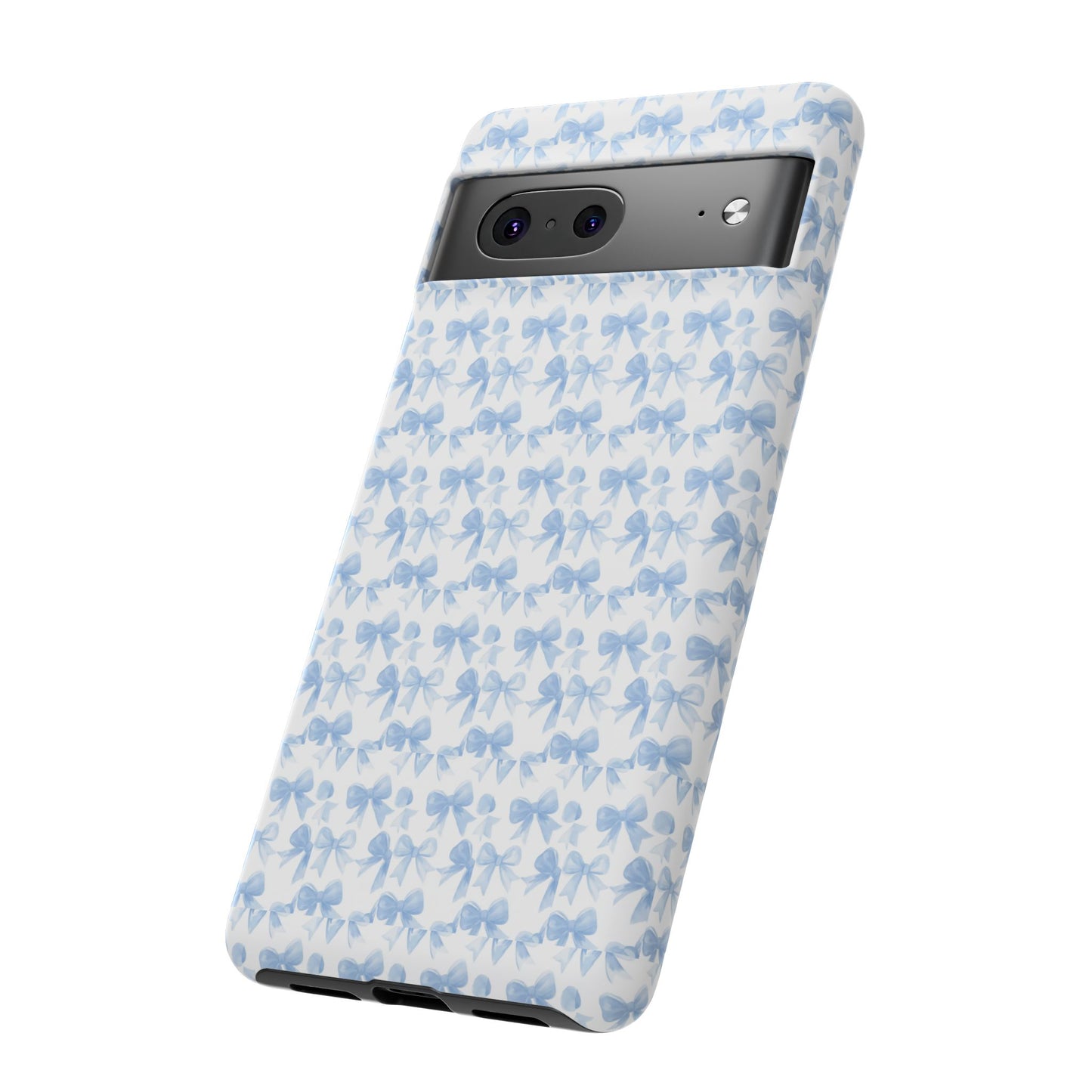 Blue Bow - Phone Case