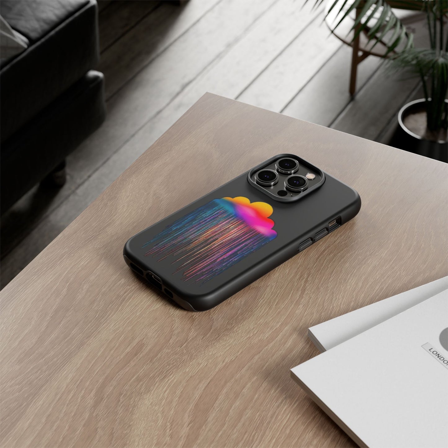 Colorful Cloud Rain -Phone Case