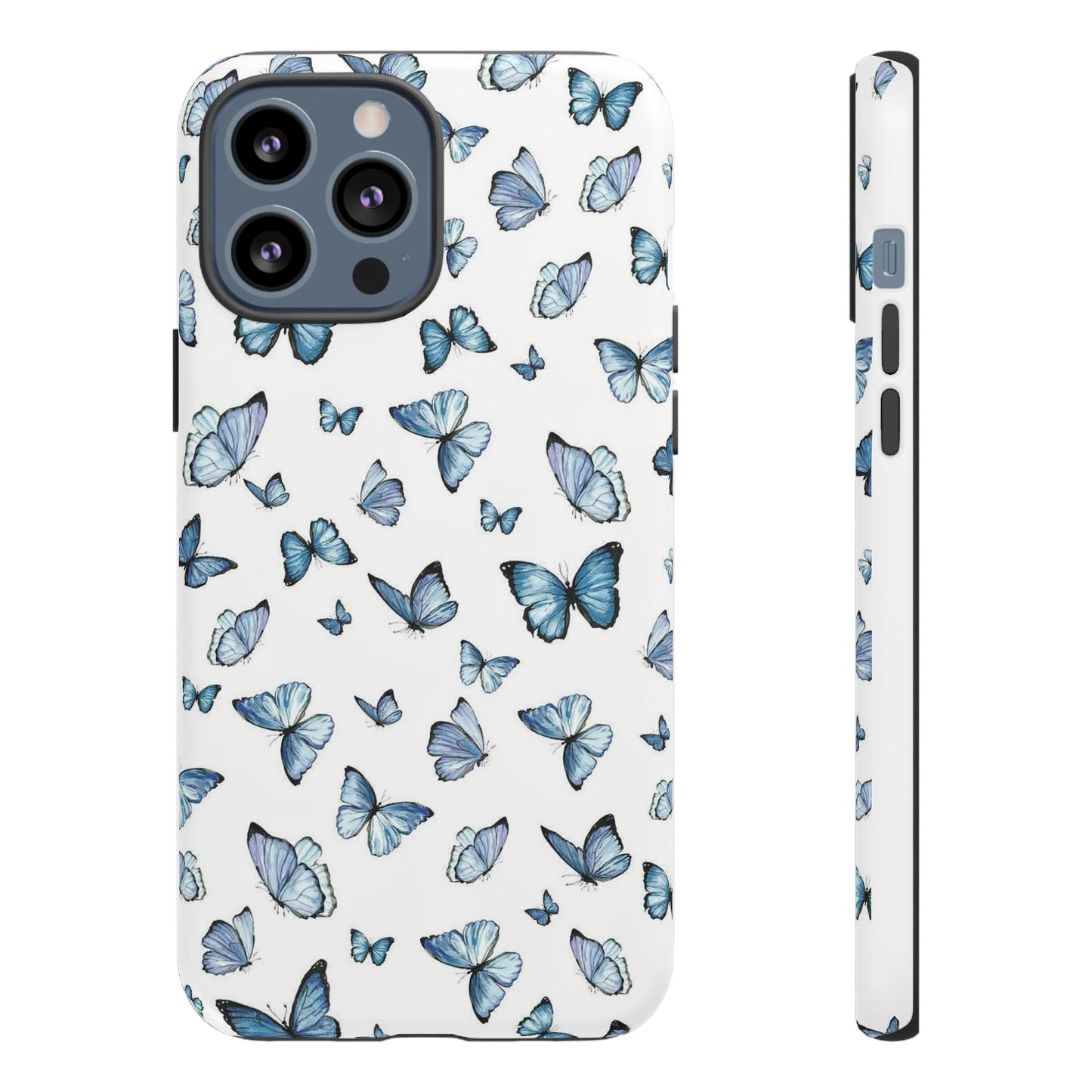 Blue Flutter Phone Case - Stylish & Protective Cover