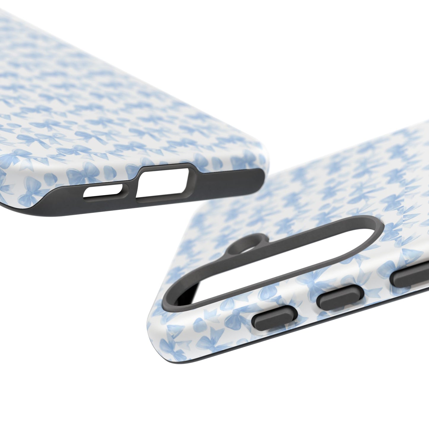 Blue Bow - Phone Case