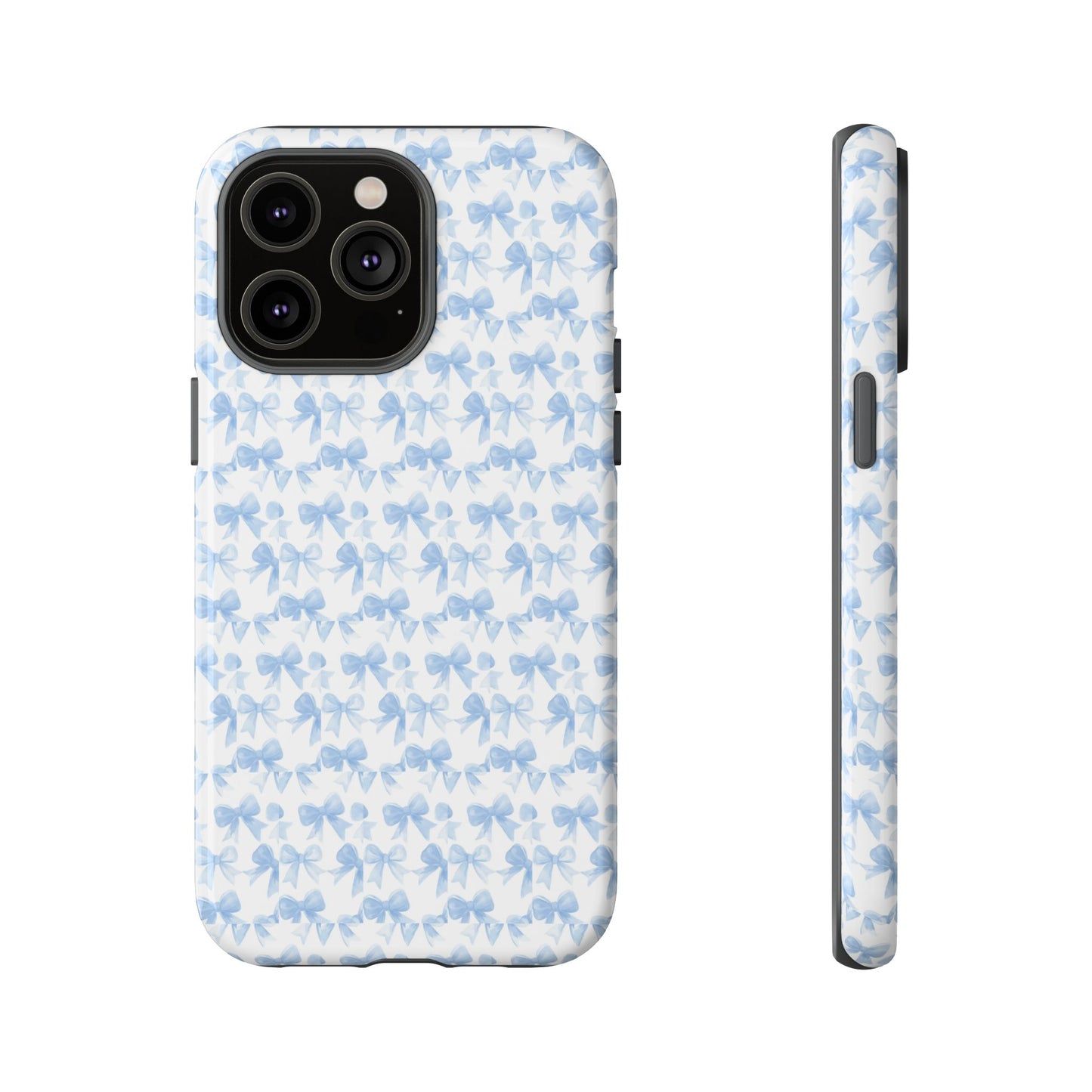 Blue Bow - Phone Case